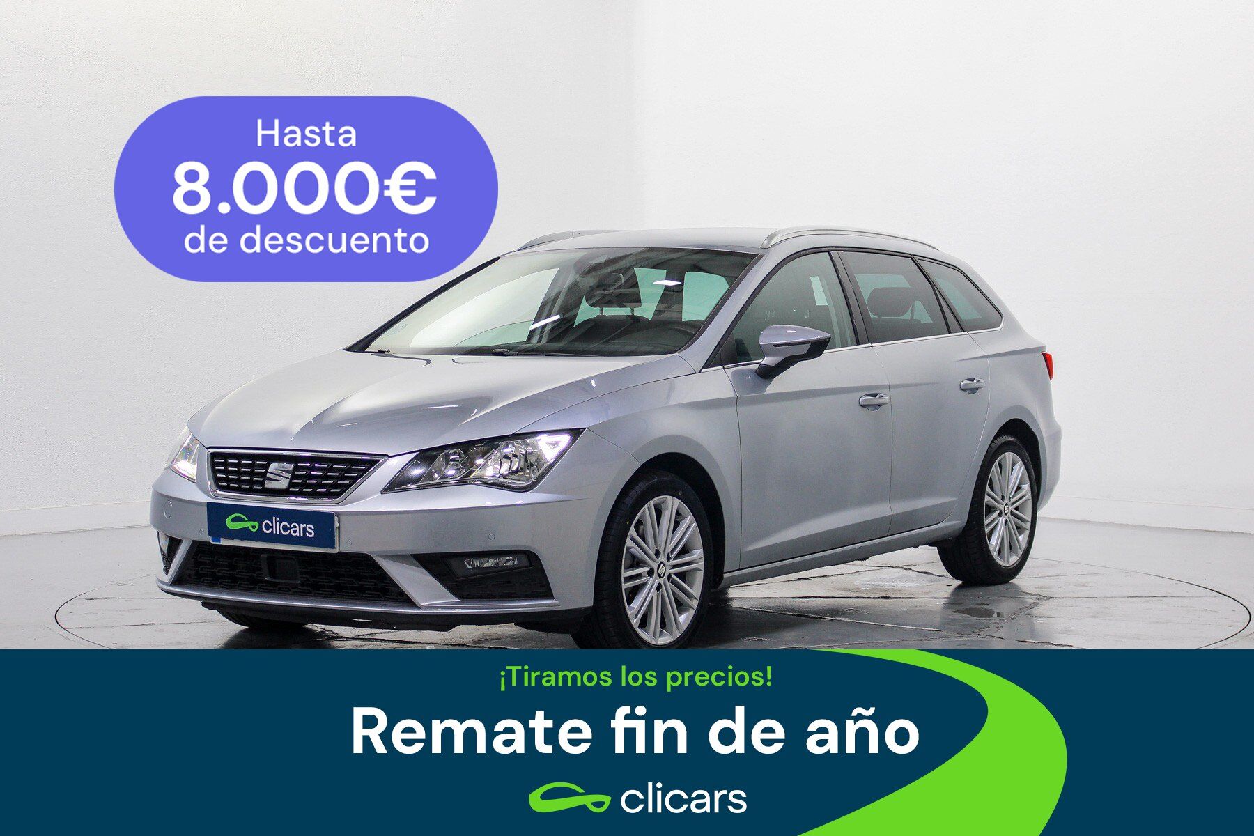 SEAT León (León ST 1.5 TGI GNC S&S Xcellence DSG7 130) en Madrid