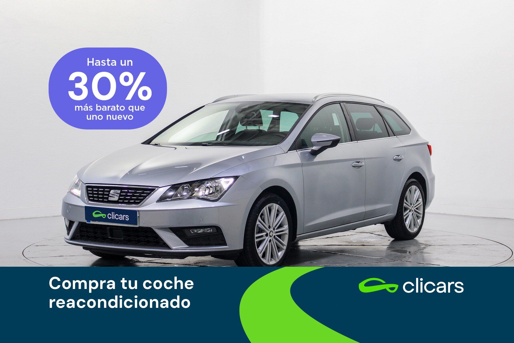 SEAT León (León ST 1.5 TGI GNC S&S Xcellence DSG7 130) en Madrid