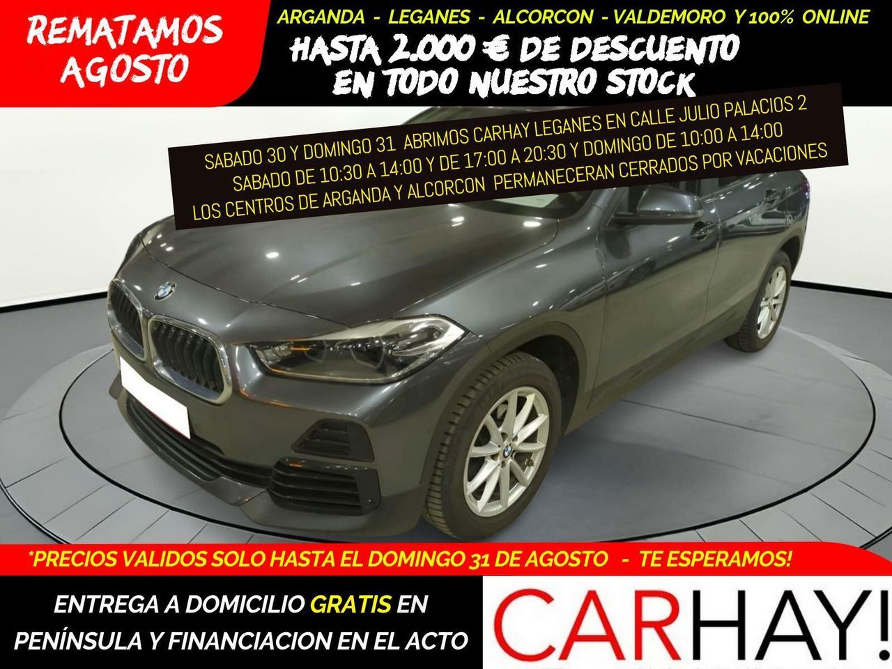BMW X2 (1.5 D SDRIVE16) en Madrid