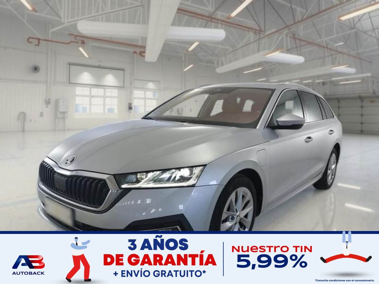 SKODA Octavia (Combi 1.4 TSI P-HEV 110kW/150kW DSG Amb) en Madrid