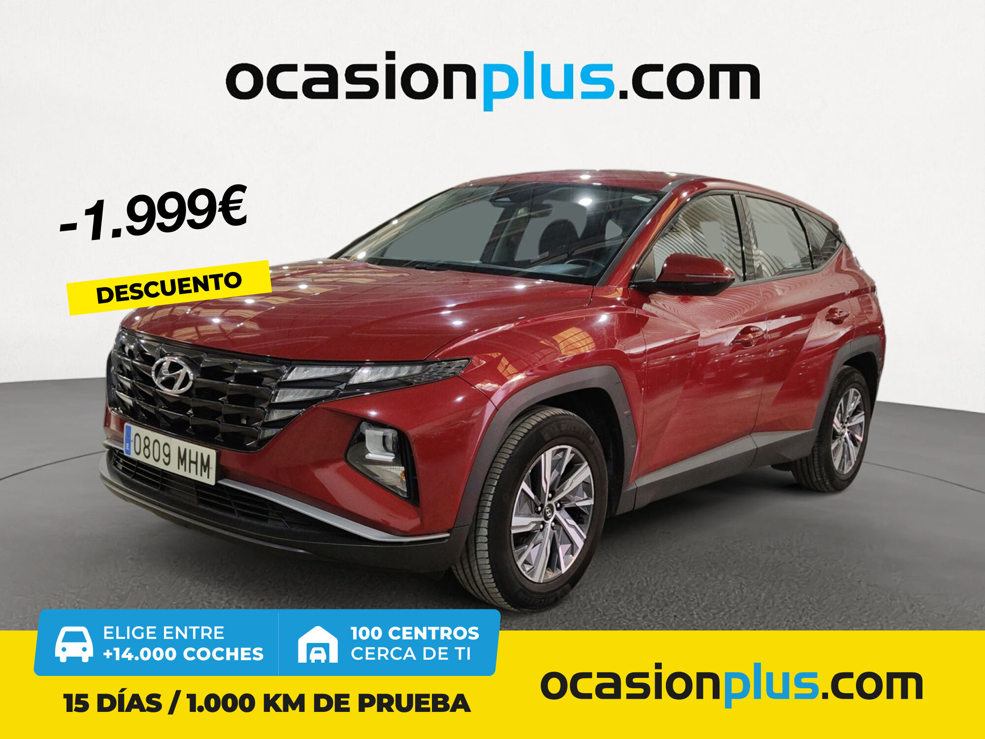 HYUNDAI Tucson (1.6 TGDI Klass 4x2 110 kW (150 CV)) en Madrid