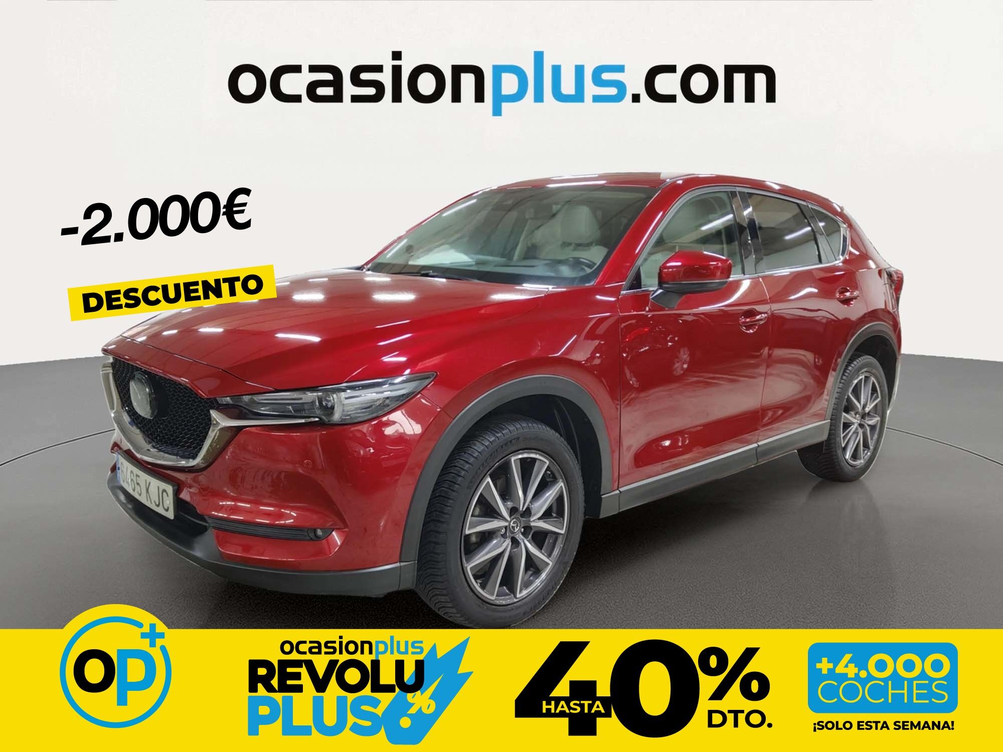 Foto del MAZDA CX-5 2.5 Zenith Cruise+Roof+Black Leather 4WD Aut. 143kW