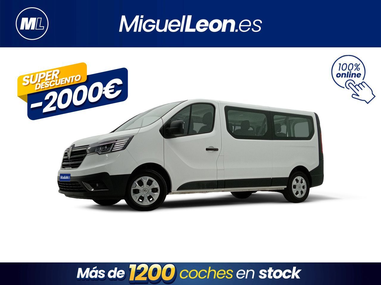 RENAULT Trafic Combi (110CV DCI 2.0 L2H1) en Palmas, Las