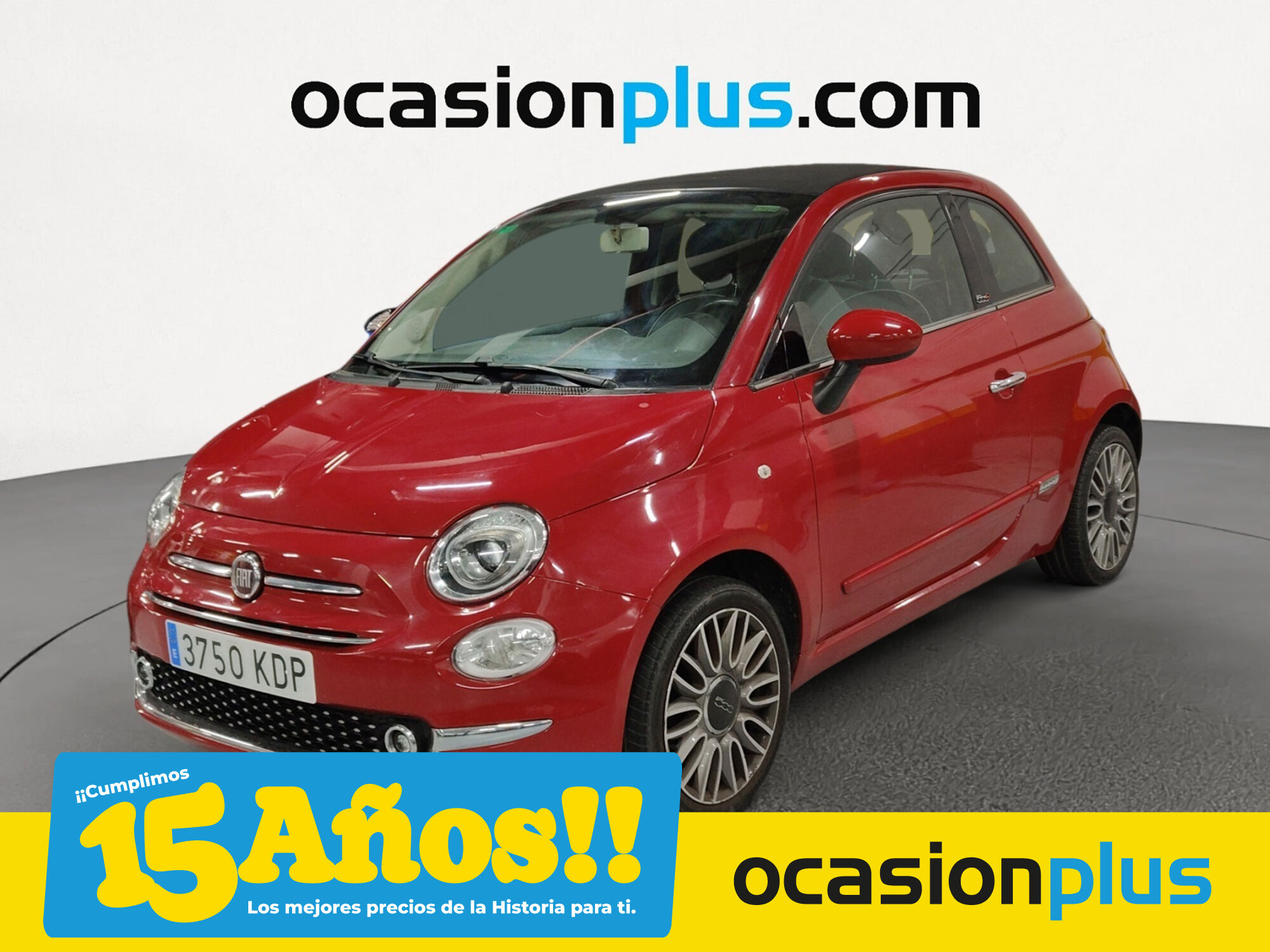 FIAT 500 (1.2 8v Cabrio Lounge 51 kW (69 CV)) en Madrid