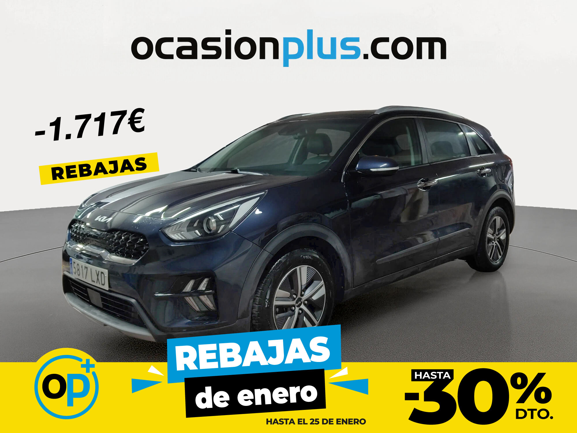 KIA Niro (1.6 GDi HEV Híbrido Drive 104 kW (141 CV)) en Madrid