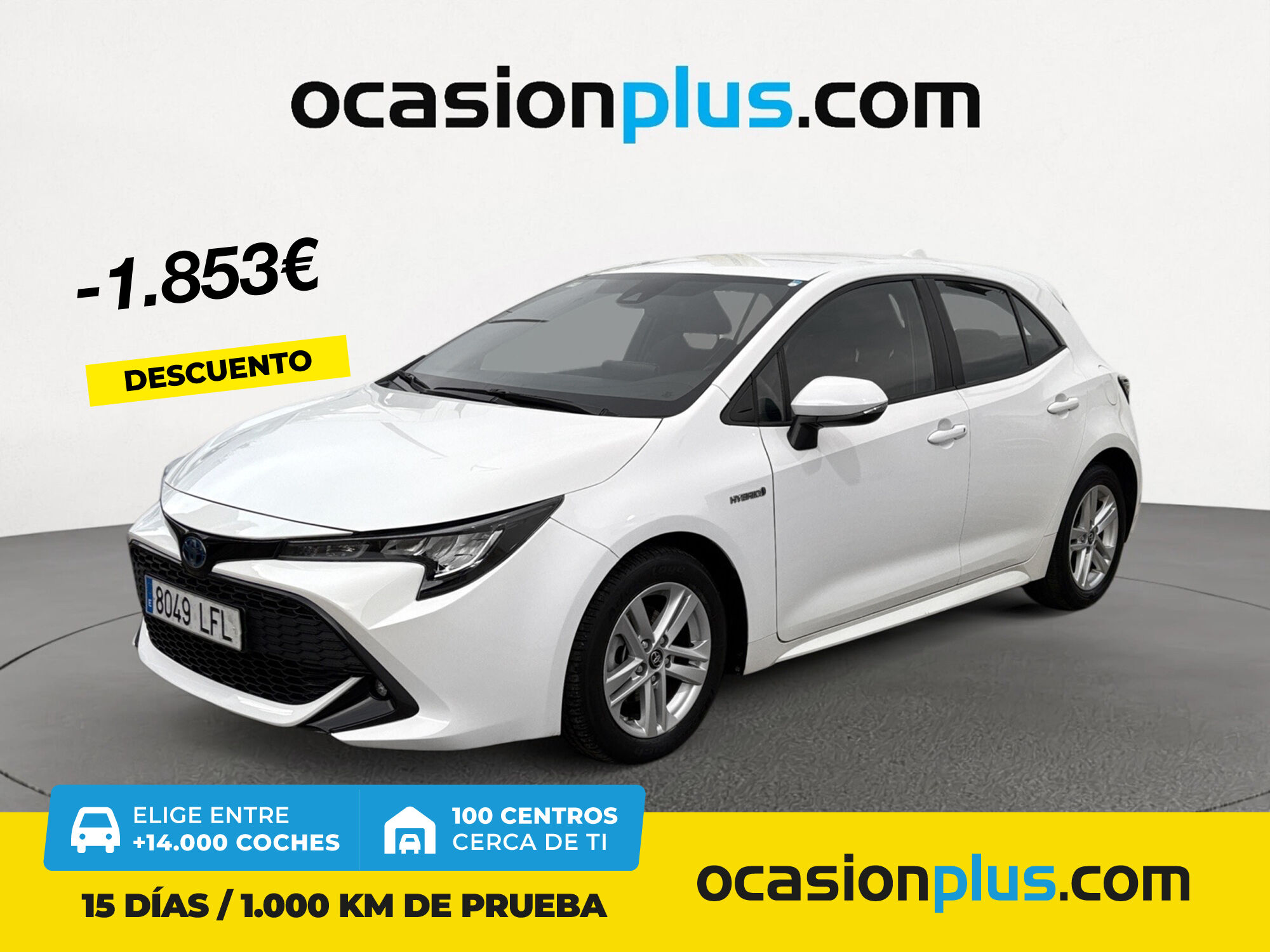 TOYOTA Corolla (125H Active E-CVT 90 kW (122 CV)) en Madrid