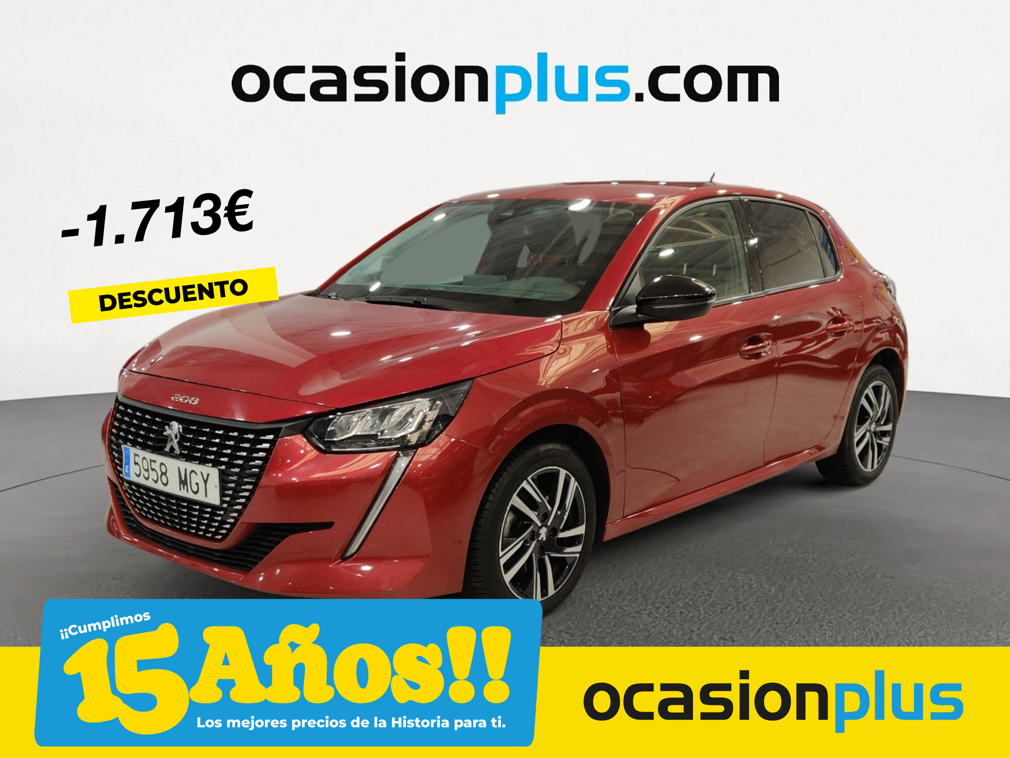 PEUGEOT 208 (PureTech 100 Allure 75 kW (100 CV)) en Madrid