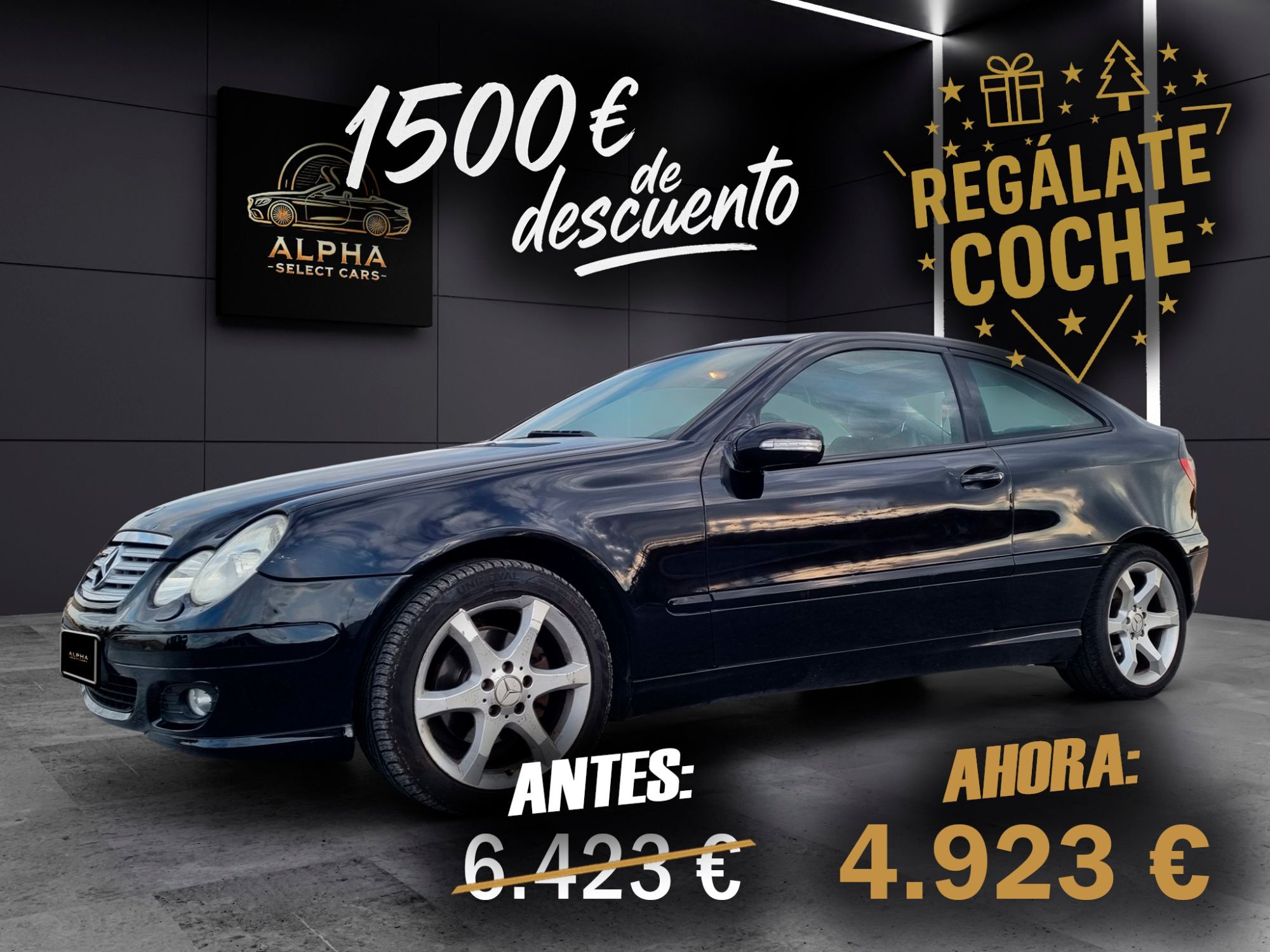 MERCEDES Clase C (C Sportcoupé 200CDI Sport Edition) en Madrid