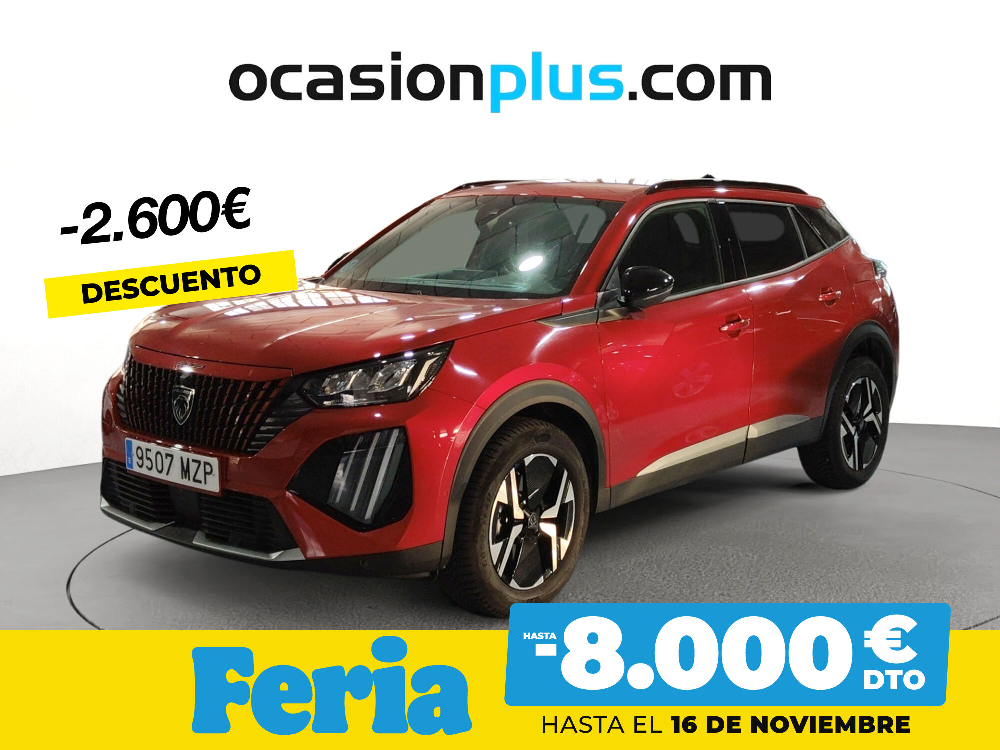 PEUGEOT 2008 (Allure Hybrid eDCS6 100 kW (136 CV)) en Madrid