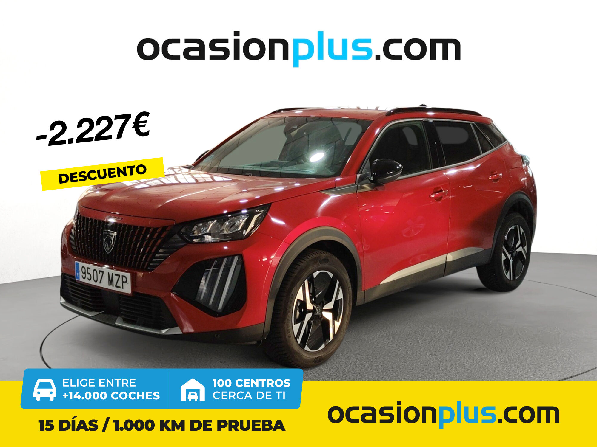 PEUGEOT 2008 (Allure Hybrid eDCS6 100 kW (136 CV)) en Madrid