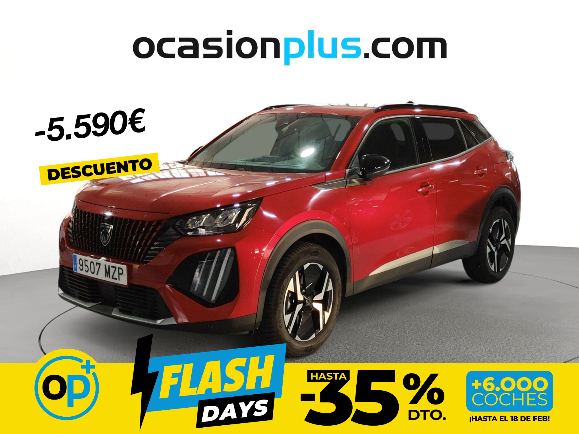 Foto del PEUGEOT 2008 Hybrid 136 Allure eDCS6