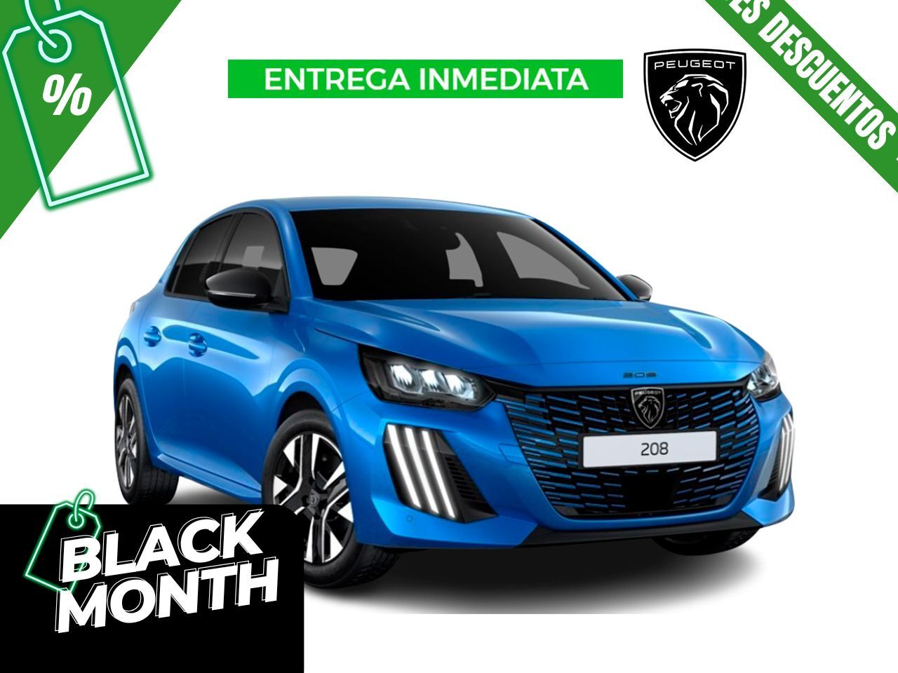 PEUGEOT 208 (Allure HYBRID 110 eDCS6) en Barcelona