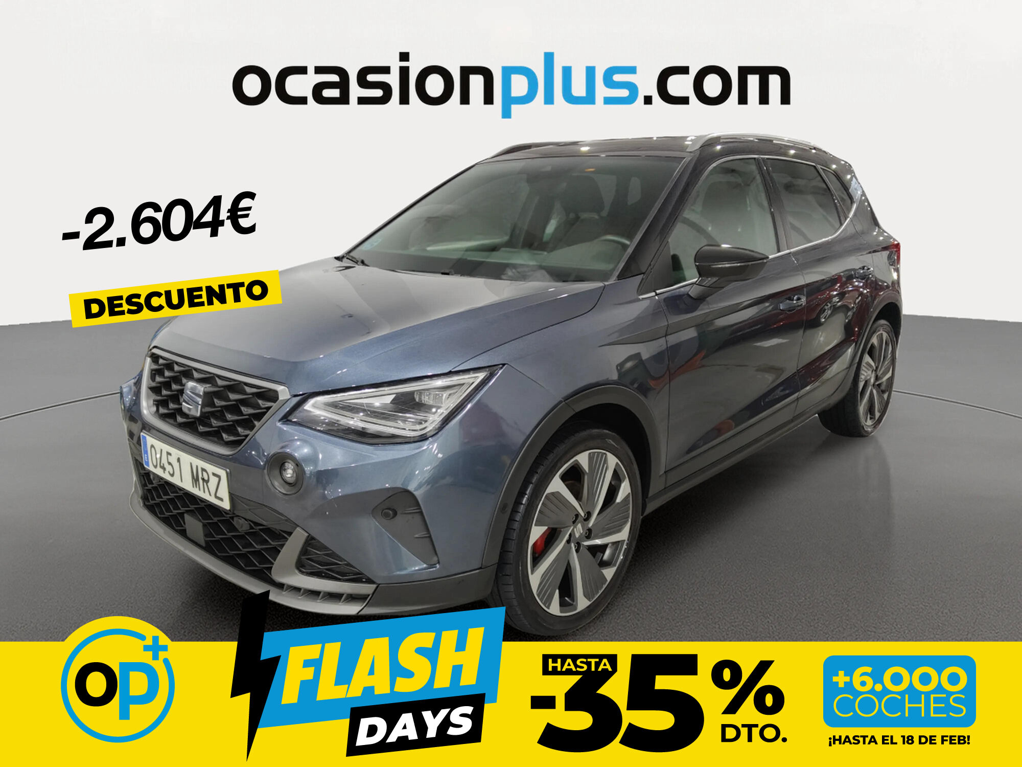 Foto del SEAT Arona 1.5 TSI S&S FR DSG7 XM 150