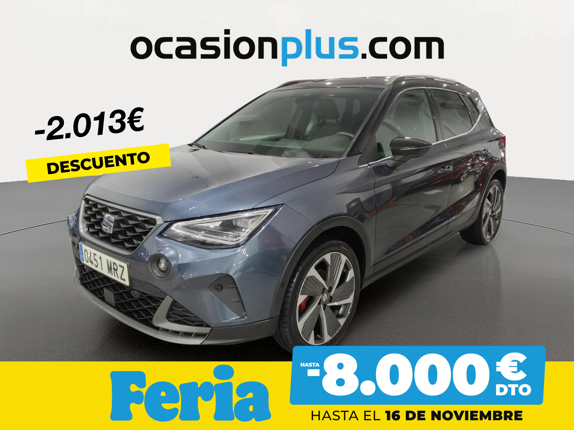 SEAT Arona (1.5 TSI FR XL DSG 110 kW (150 CV)) en Madrid