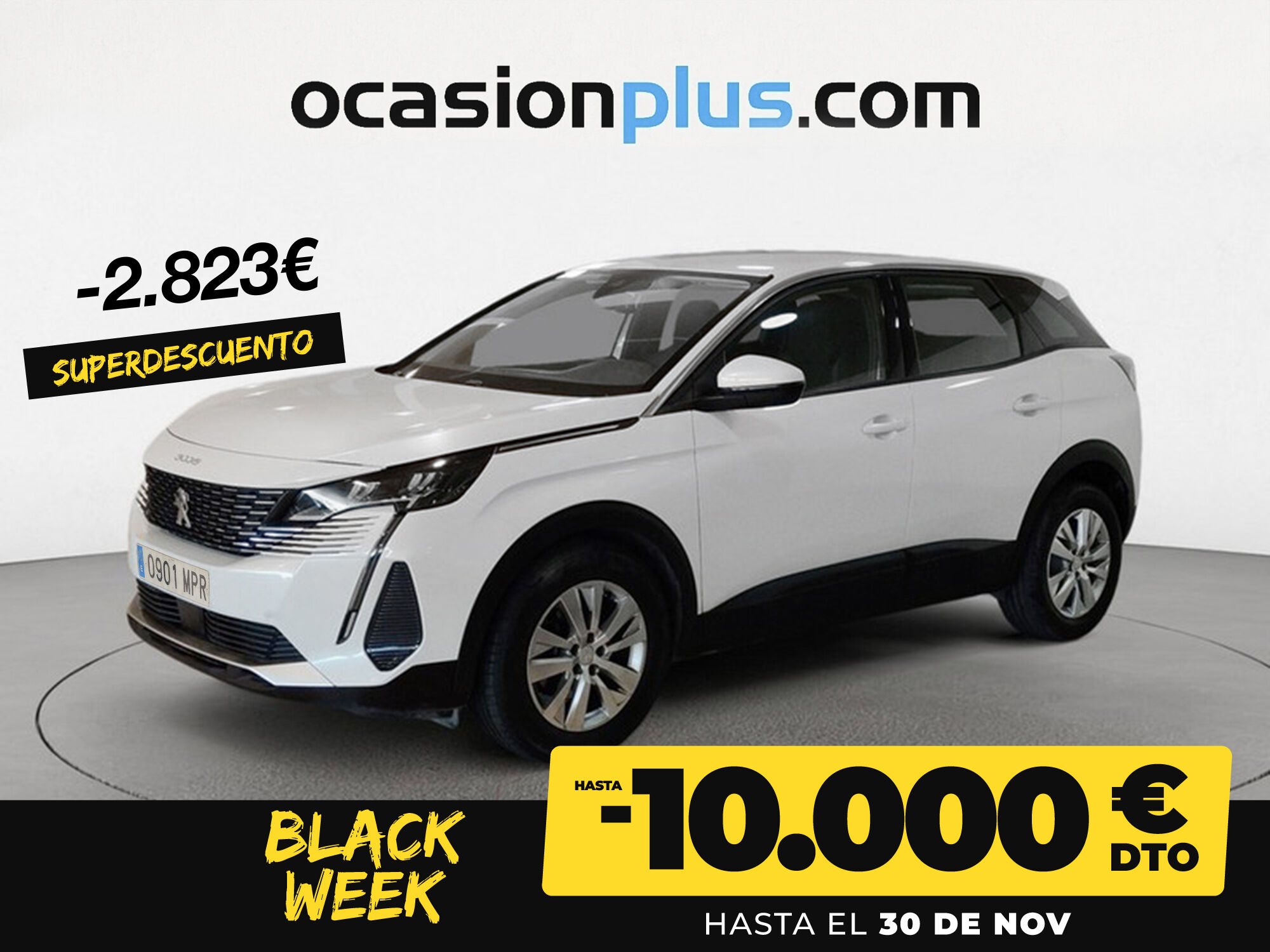 PEUGEOT 3008 (BlueHDi 130 S&S Active Pack EAT8 96 kW (130 CV)) en Madrid