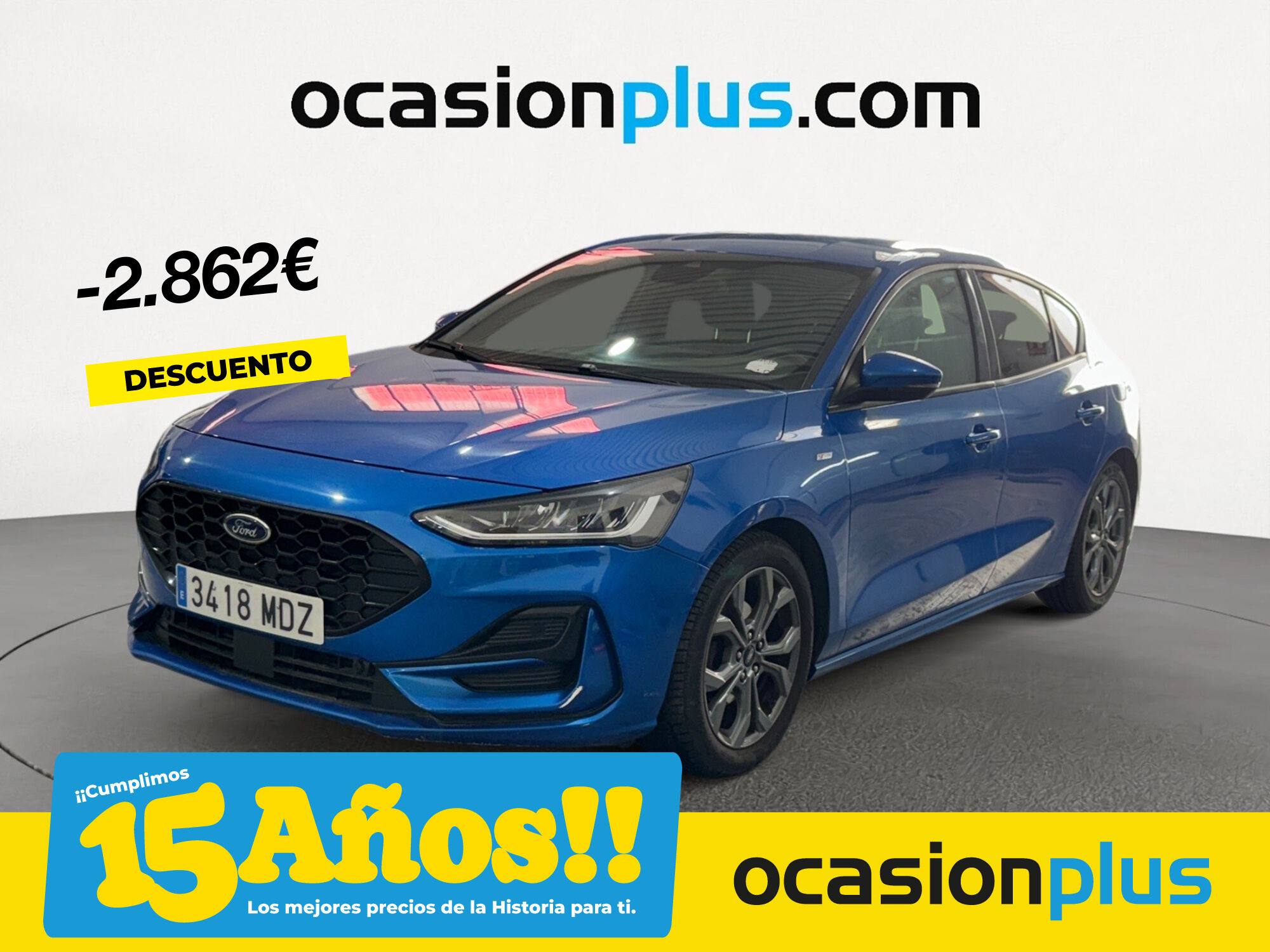 FORD Focus (1.0 Ecoboost MHEV ST-Line Auto 114 kW (155 CV)) en Madrid