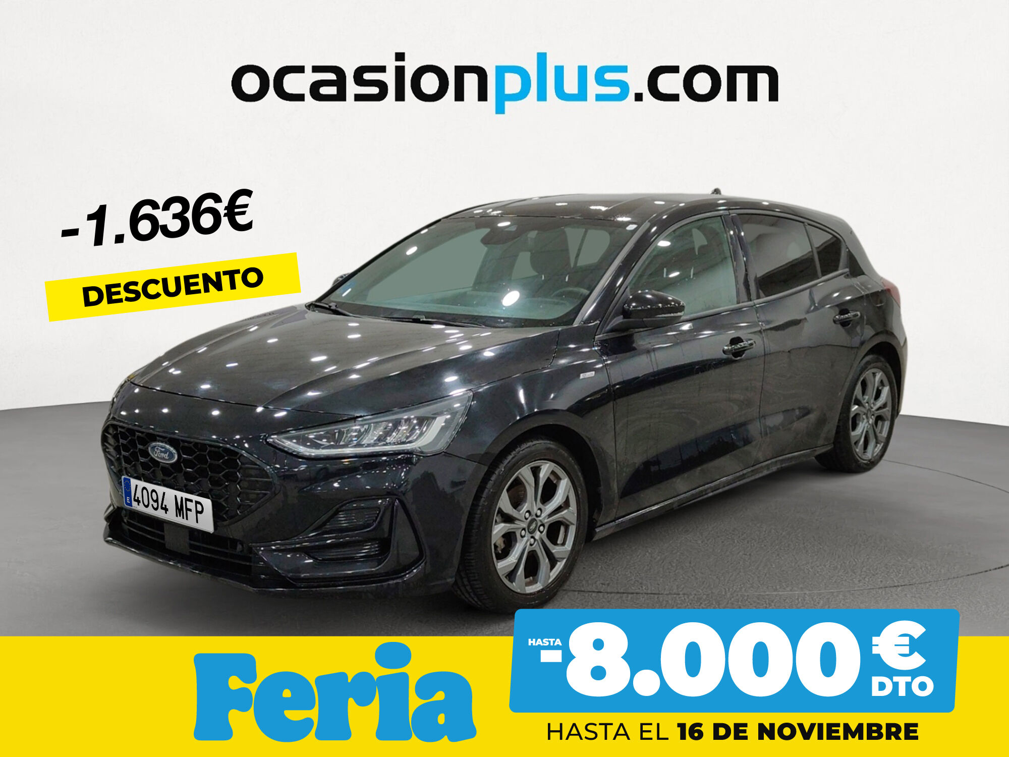 FORD Focus (1.0 Ecoboost MHEV ST-Line 114 kW (155 CV)) en Madrid