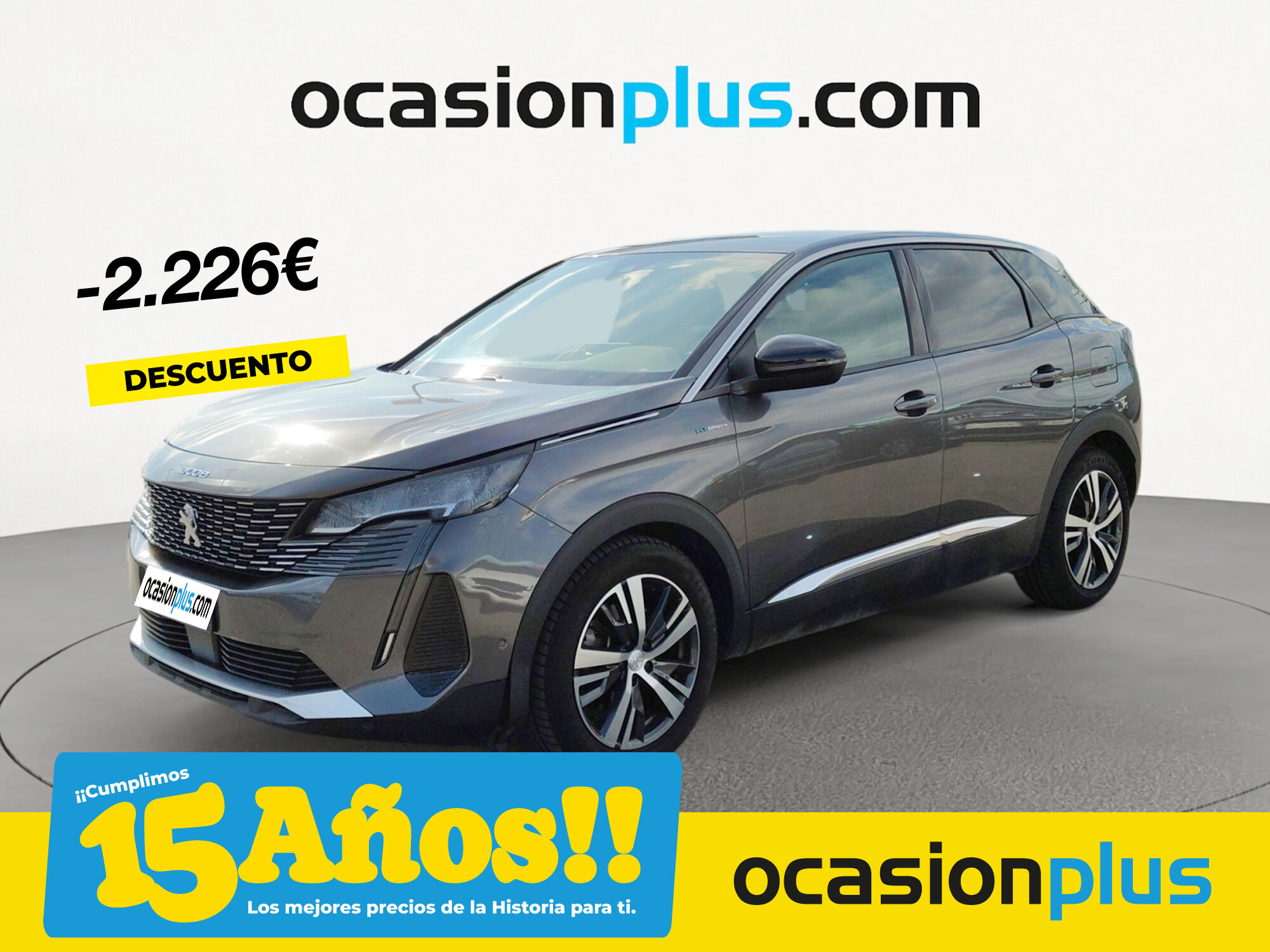 PEUGEOT 3008 (Hybrid 300 Allure Pack e-EAT8 221 kW (300 CV)) en Madrid