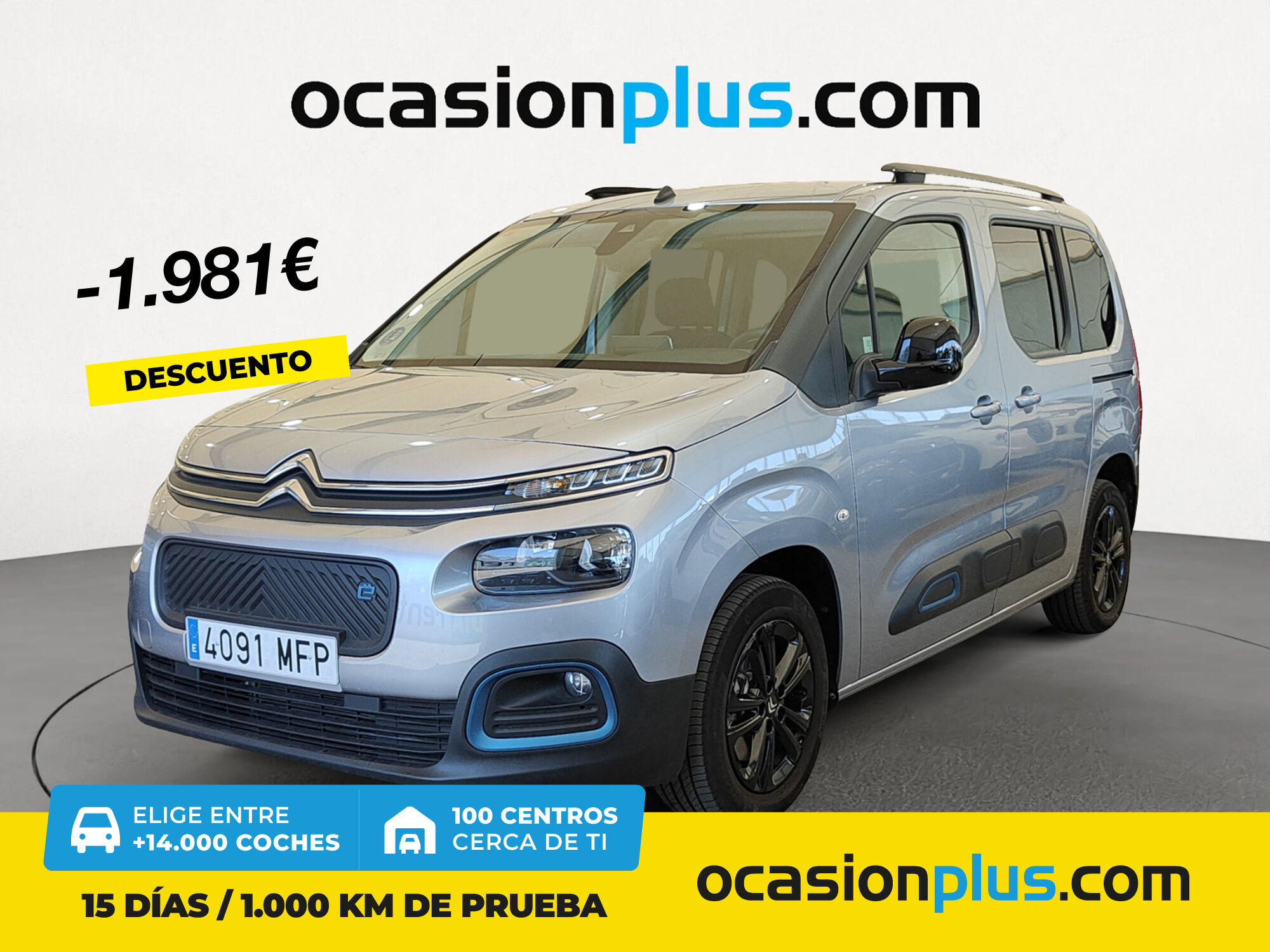 CITROEN Berlingo (Shine Talla M 50kWh 100 kW (136 CV)) en Madrid