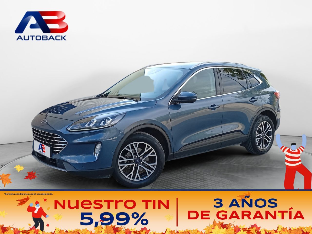 FORD Kuga (Titanium 2.0 EcoBlue MHEV 110kW (150CV)) en Madrid