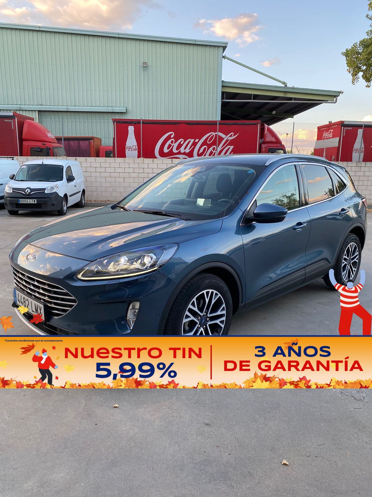 FORD Kuga (Titanium 2.0 EcoBlue MHEV 110kW (150CV)) en Madrid