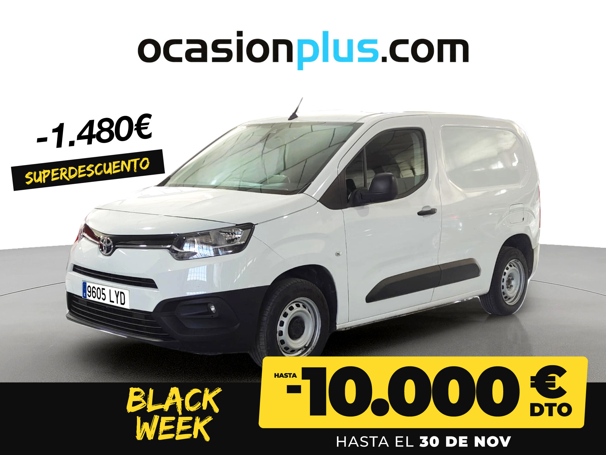 TOYOTA Proace City (Van 1.5 D GX Plus L1 75 kW (102 CV)) en Madrid