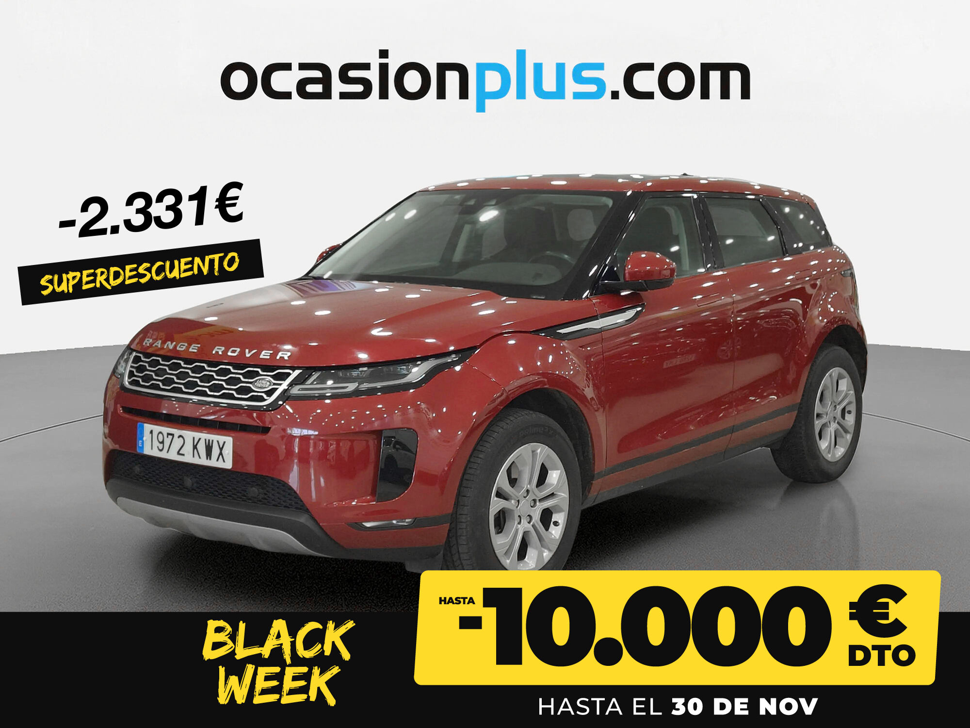 LAND ROVER Range Rover Evoque (D150 S 4WD Auto 110 kW (150 CV)) en Madrid