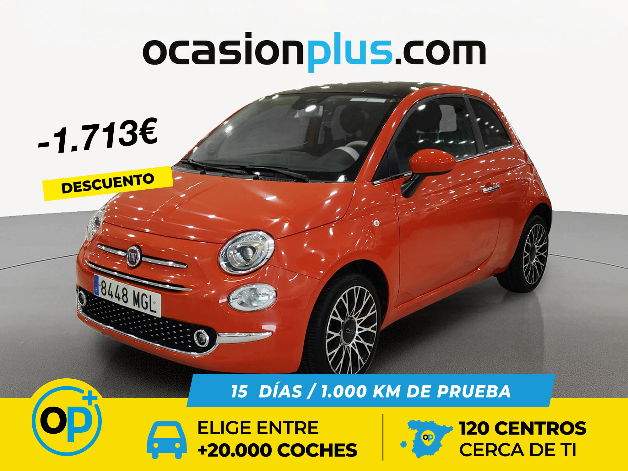 FIAT 500 (1.0 Hybrid Dolcevita 51 kW (70 CV)) en Madrid