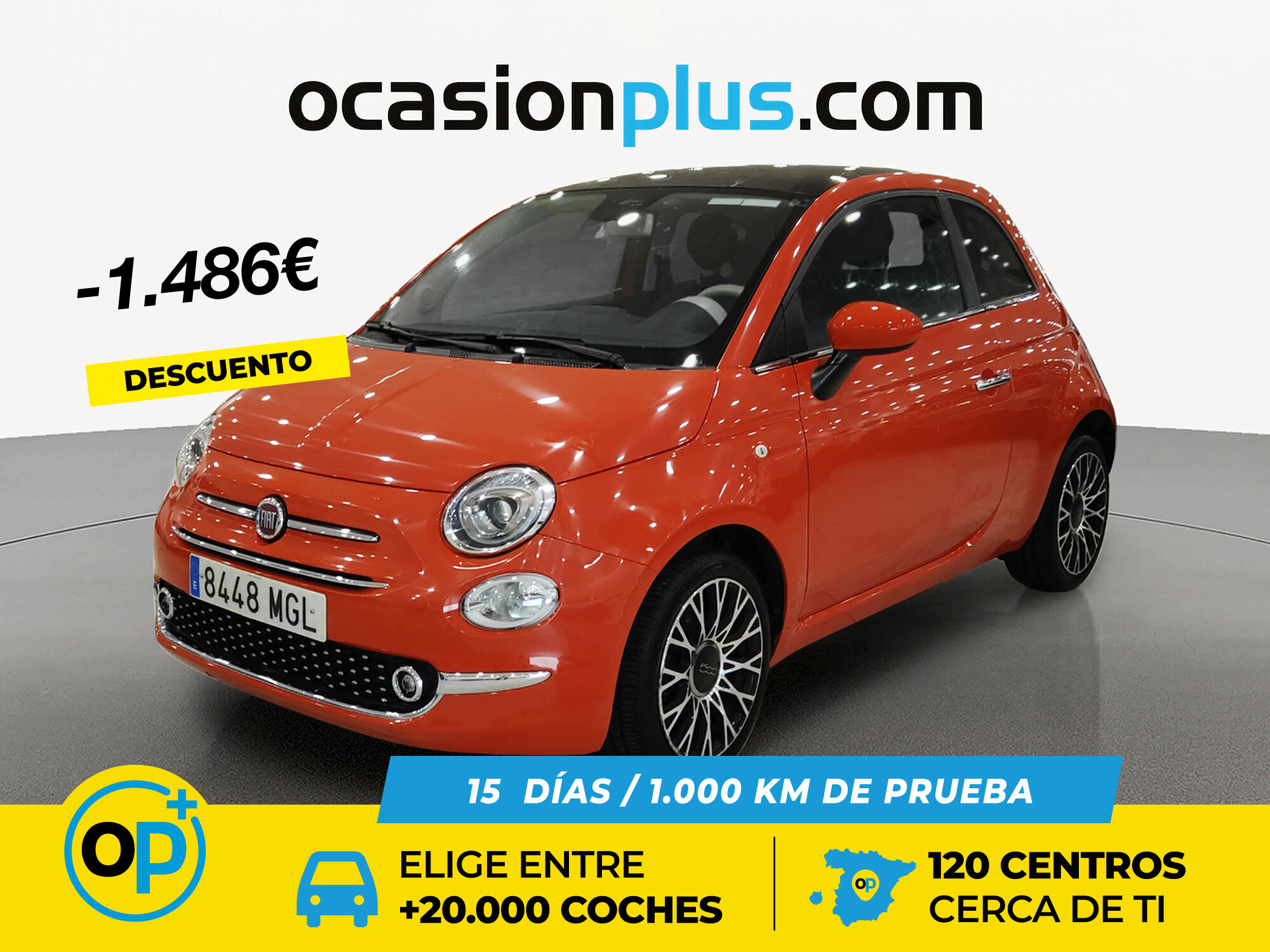 FIAT 500 (1.0 Hybrid Dolcevita 51 kW (70 CV)) en Madrid