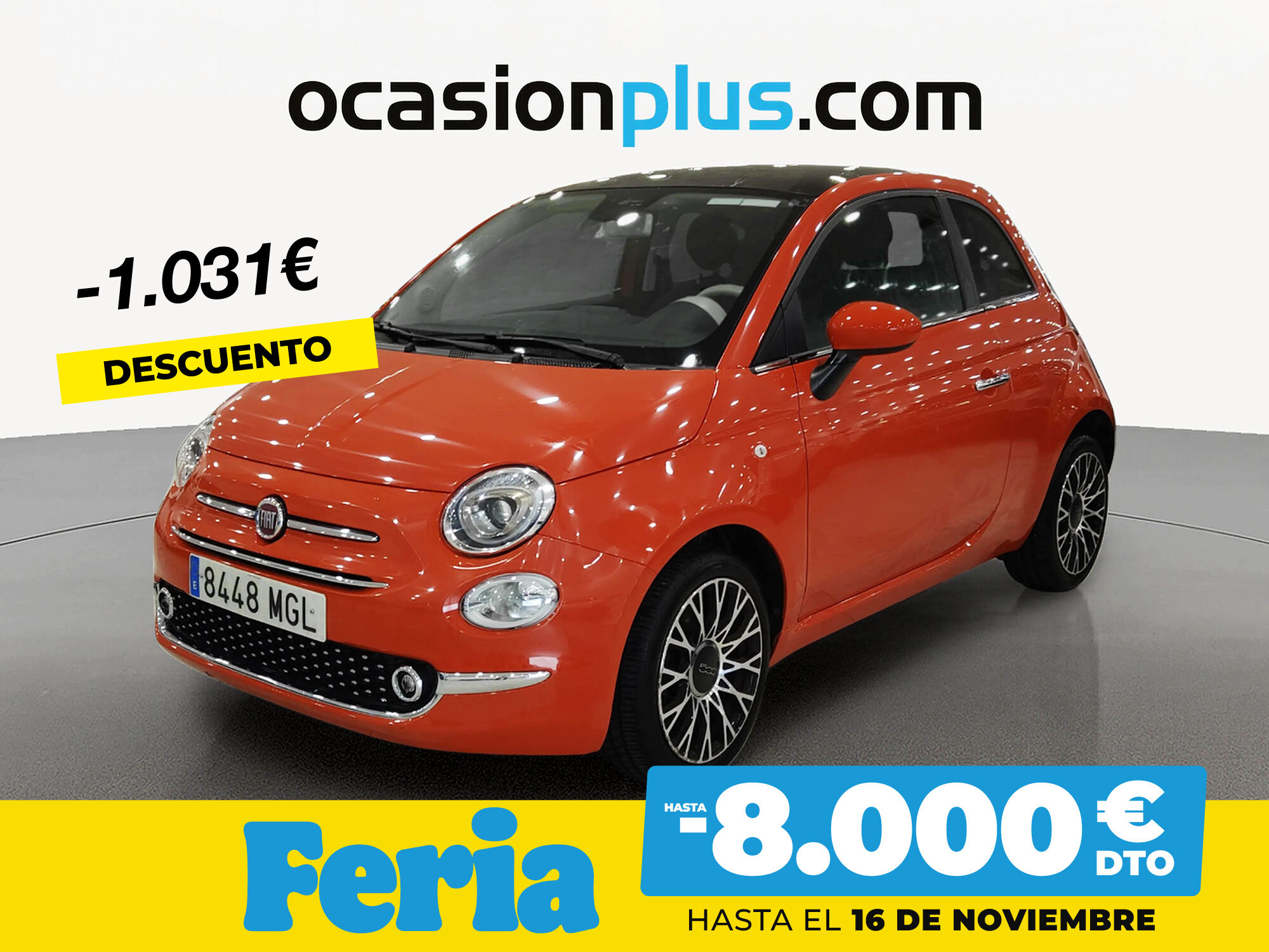 FIAT 500 (1.0 Hybrid Dolcevita 51 kW (70 CV)) en Madrid