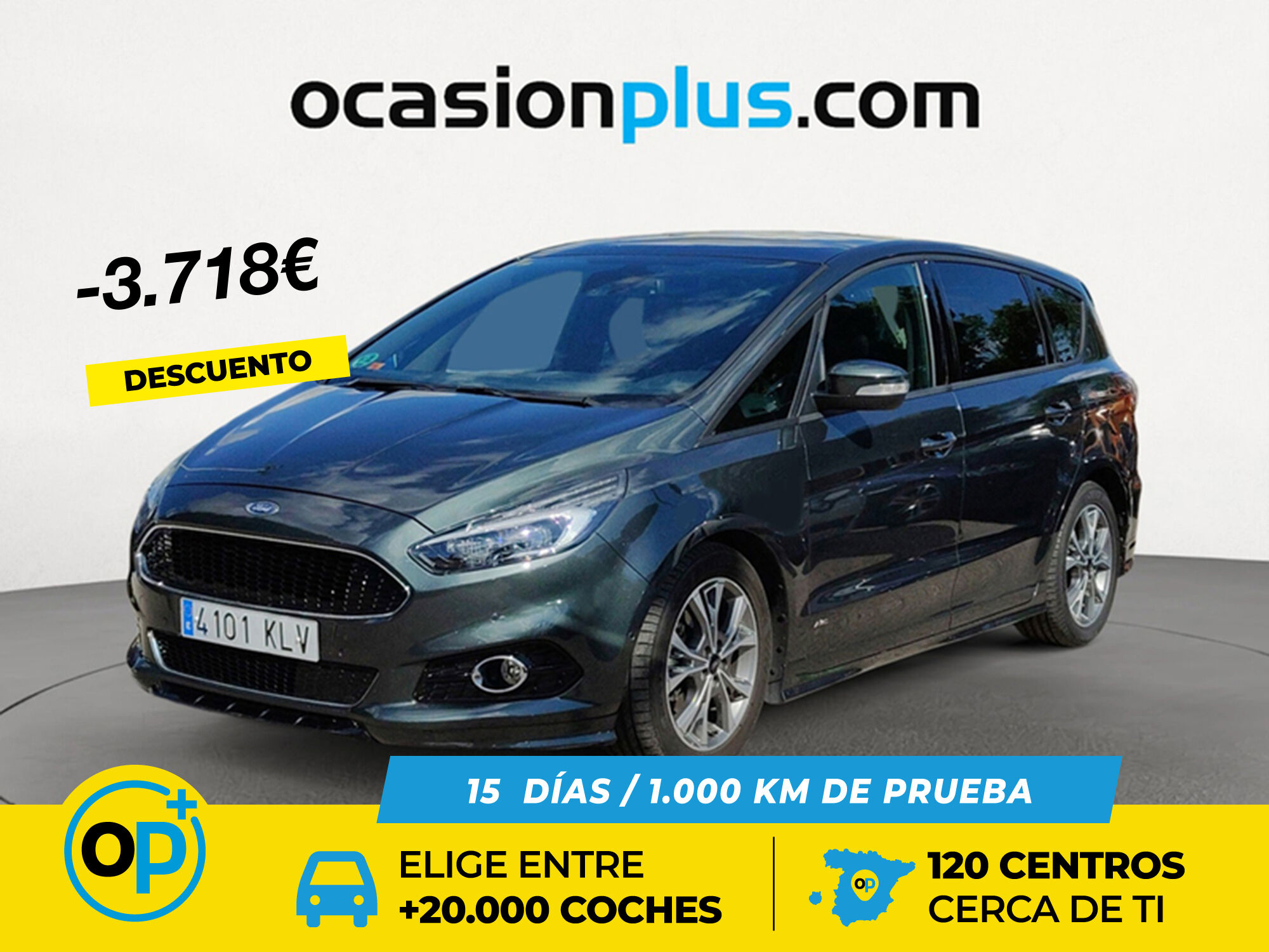 FORD S-Max (2.0 TDCI ST-Line PowerShift 132 kW (180 CV)) en Madrid