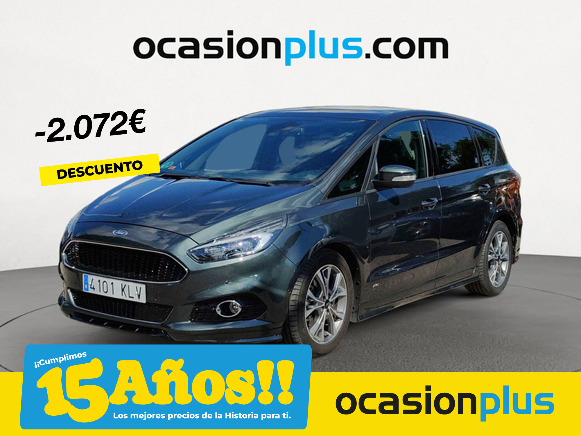 FORD S-Max (2.0 TDCI ST-Line PowerShift 132 kW (180 CV)) en Madrid