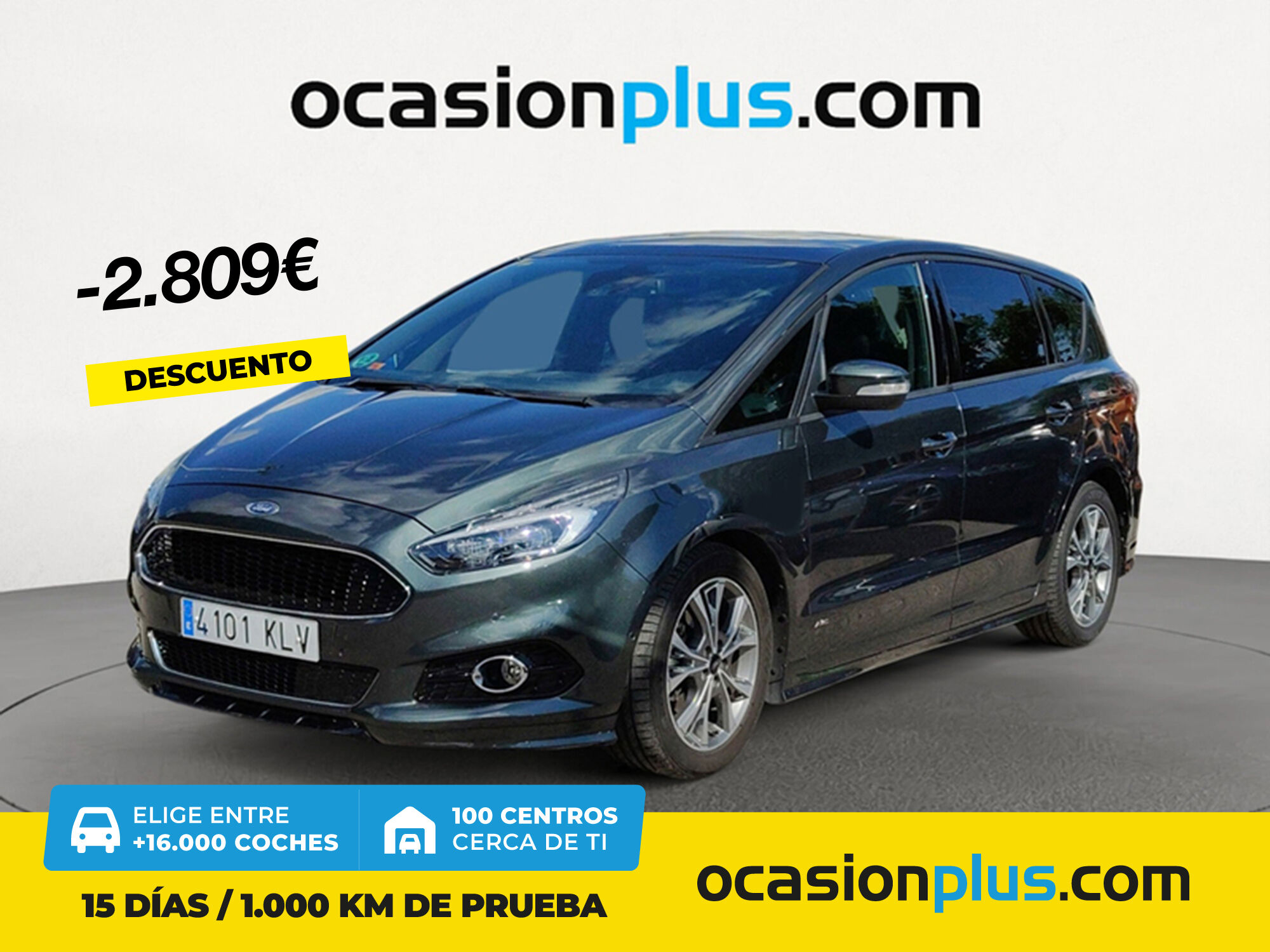 FORD S-Max (2.0 TDCI ST-Line PowerShift 132 kW (180 CV)) en Madrid