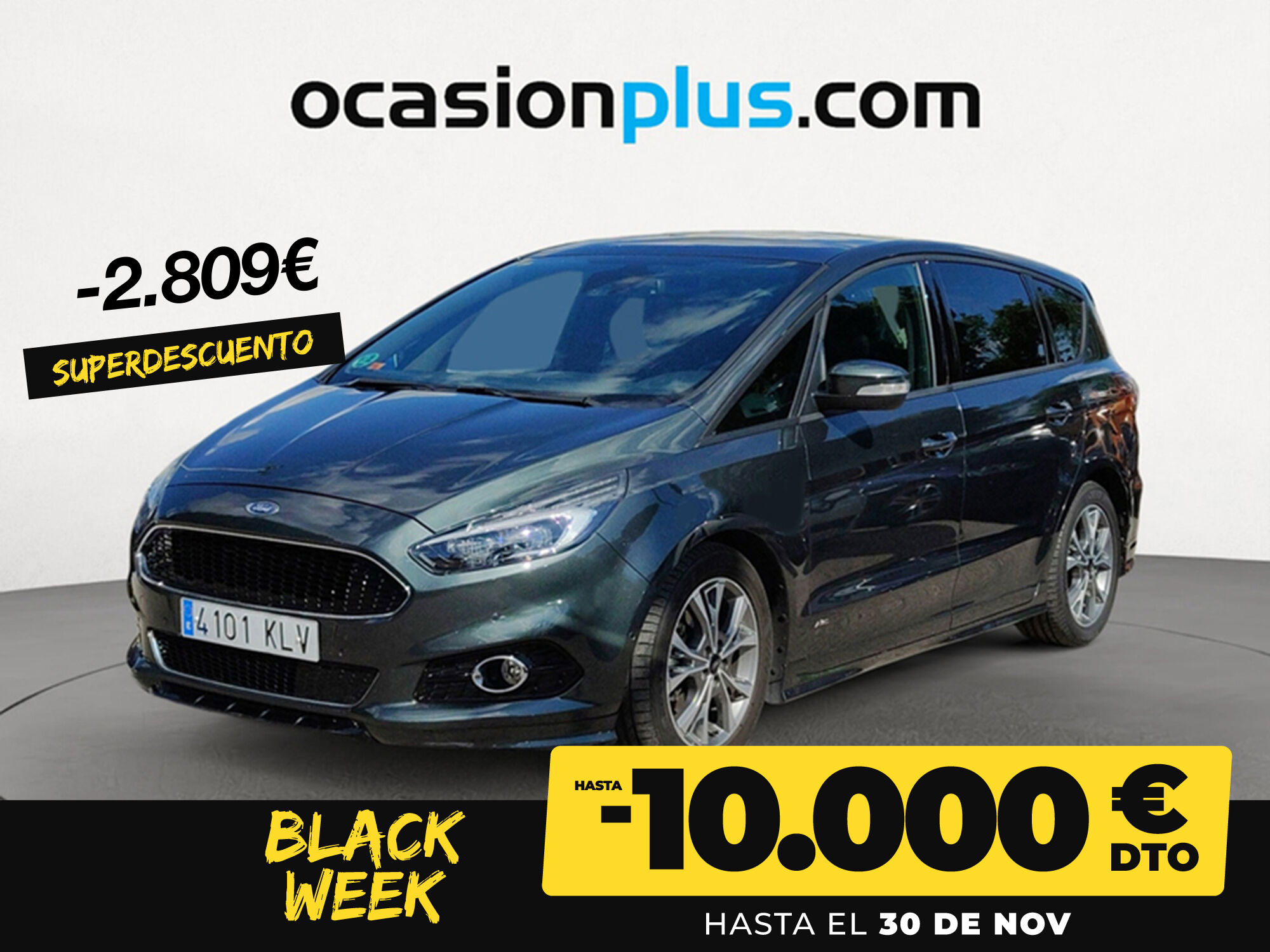 FORD S-Max (2.0 TDCI ST-Line PowerShift 132 kW (180 CV)) en Madrid