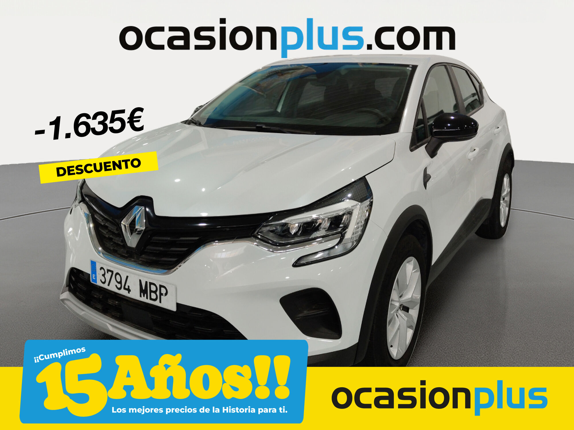 RENAULT Captur (Intens TCe GLP 74 kW (100 CV)) en Madrid