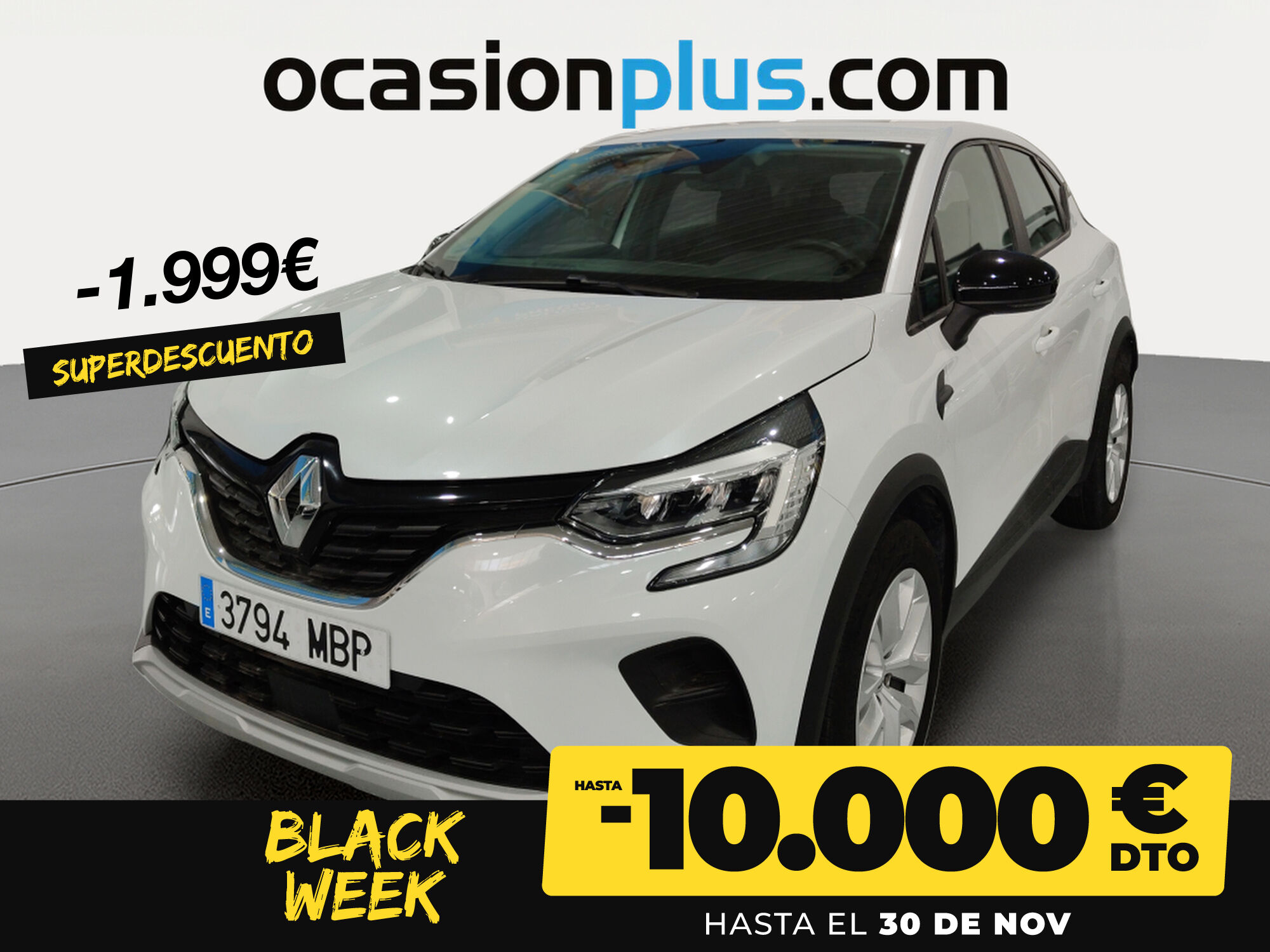 RENAULT Captur (Intens TCe GLP 74 kW (100 CV)) en Madrid