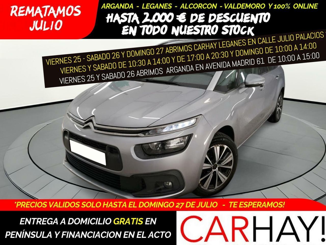 CITROEN C4 (SPACETOURER BUSINESS 1.5BLUE HDI 7PLAZA) en Madrid