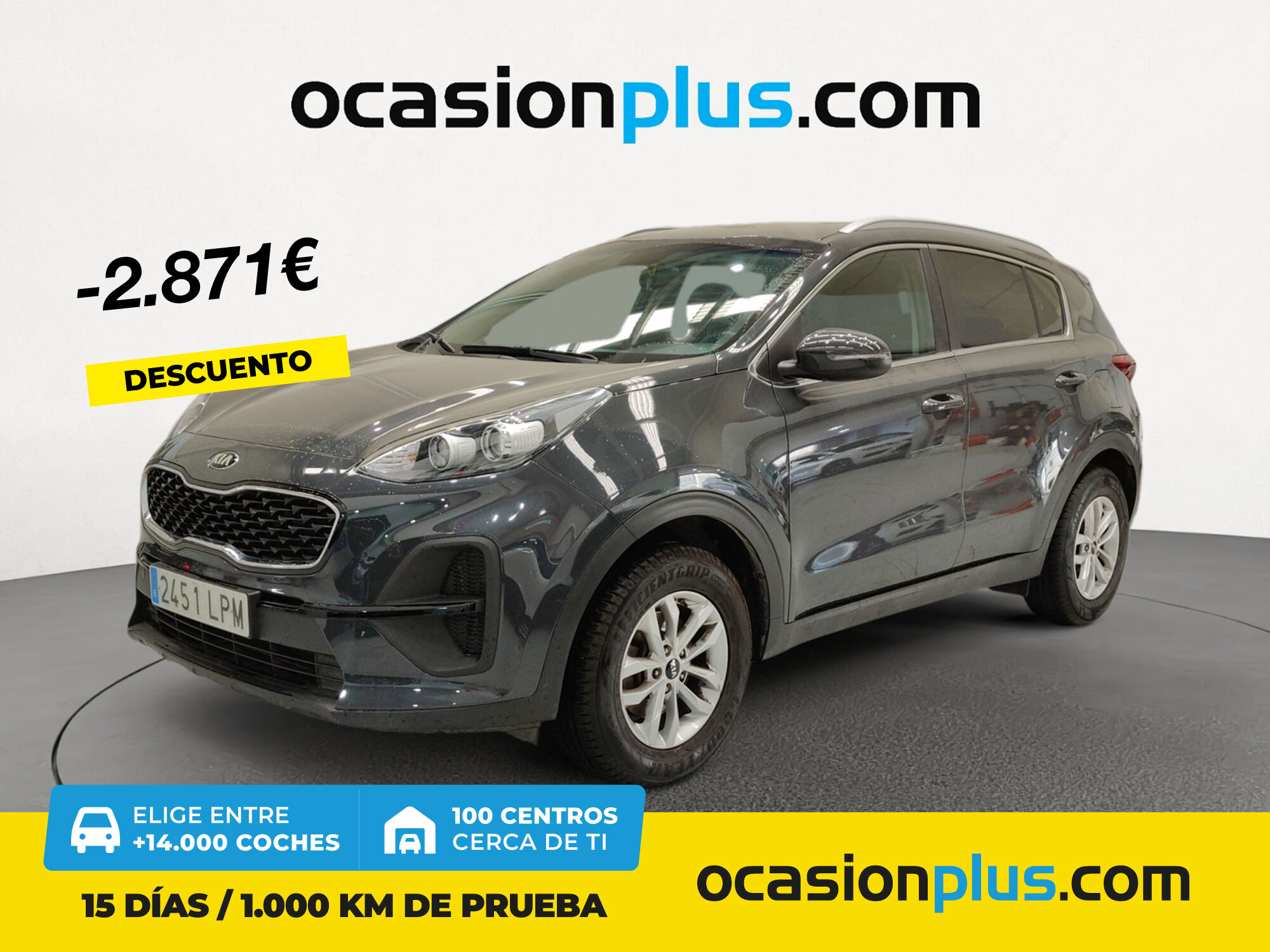 KIA Sportage (1.6 GDi Concept 4x2 97 kW (132 CV)) en Madrid