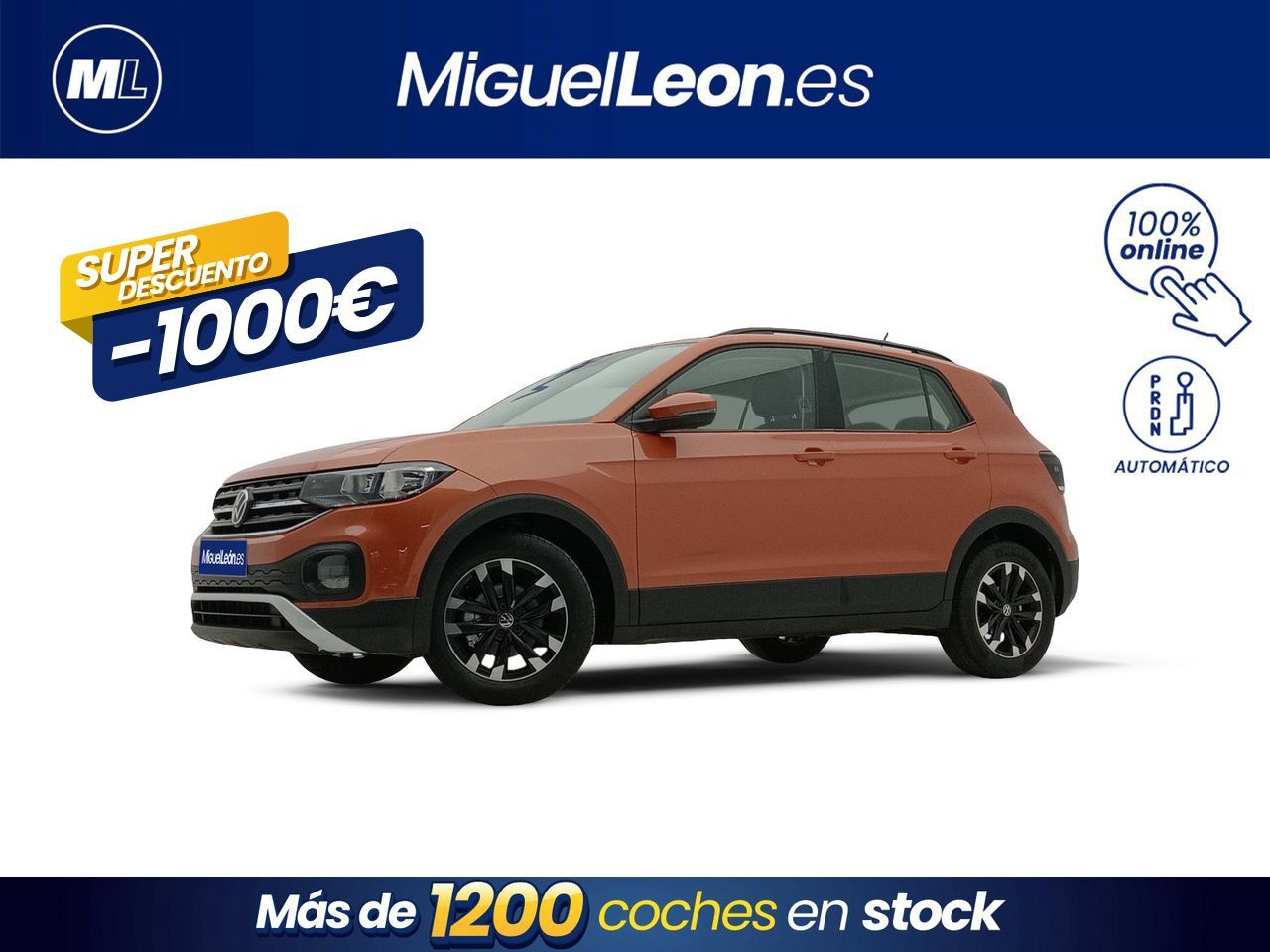 VOLKSWAGEN T-Cross (Advance 1.0 TSI 81kW (110CV) DSG) en Palmas, Las