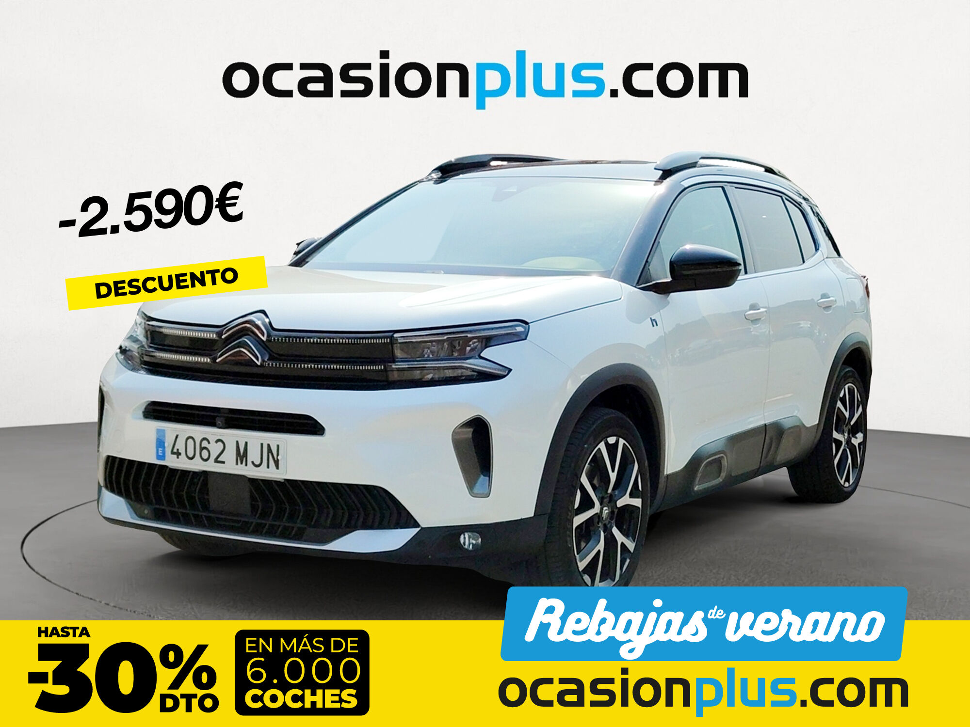 CITROEN C5 Aircross (Hybrid 225 Shine Pack e-EAT8 165 kW (225 CV)) en Madri