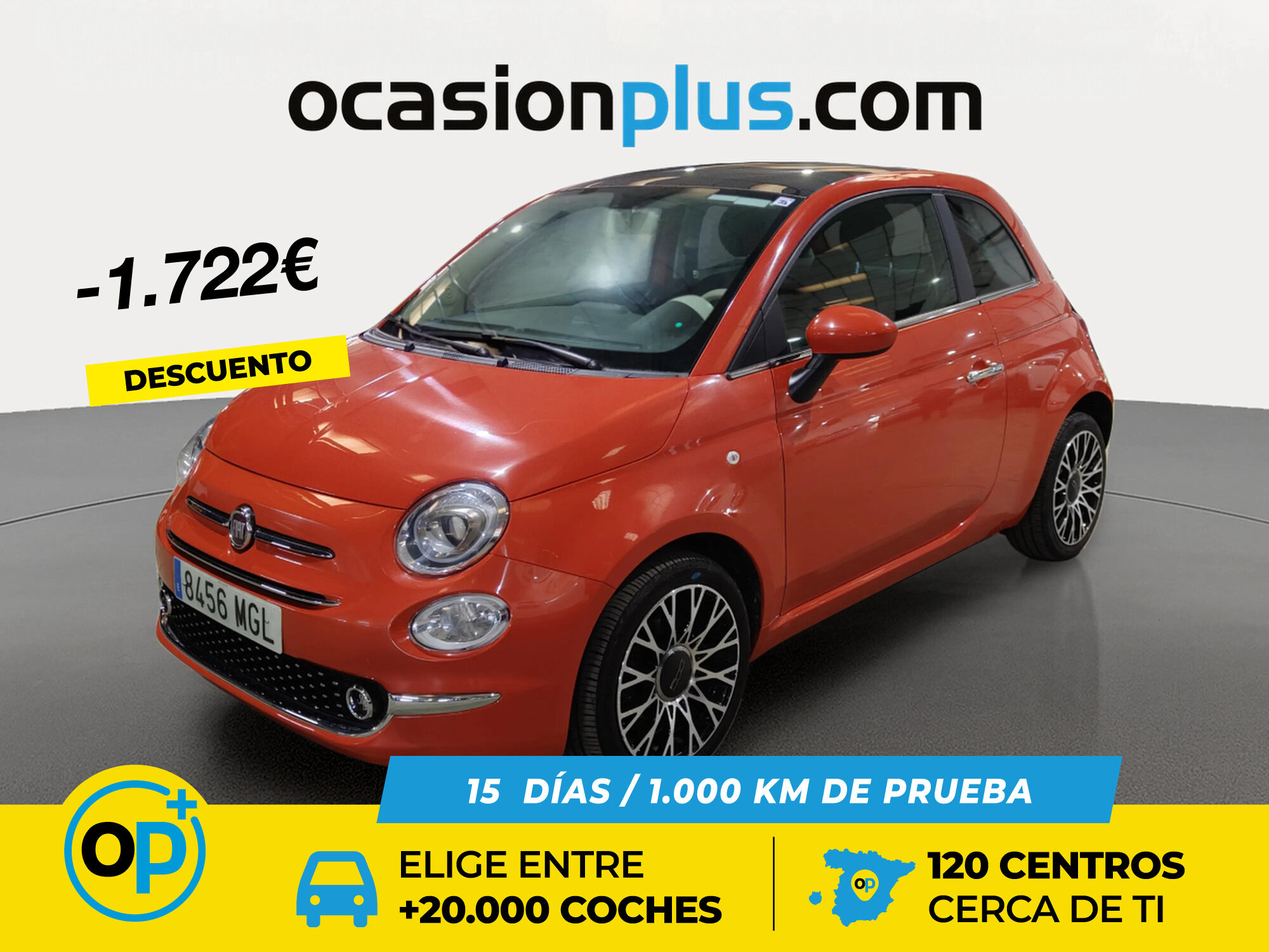 FIAT 500 (1.0 Hybrid Dolcevita 51 kW (70 CV)) en Madrid