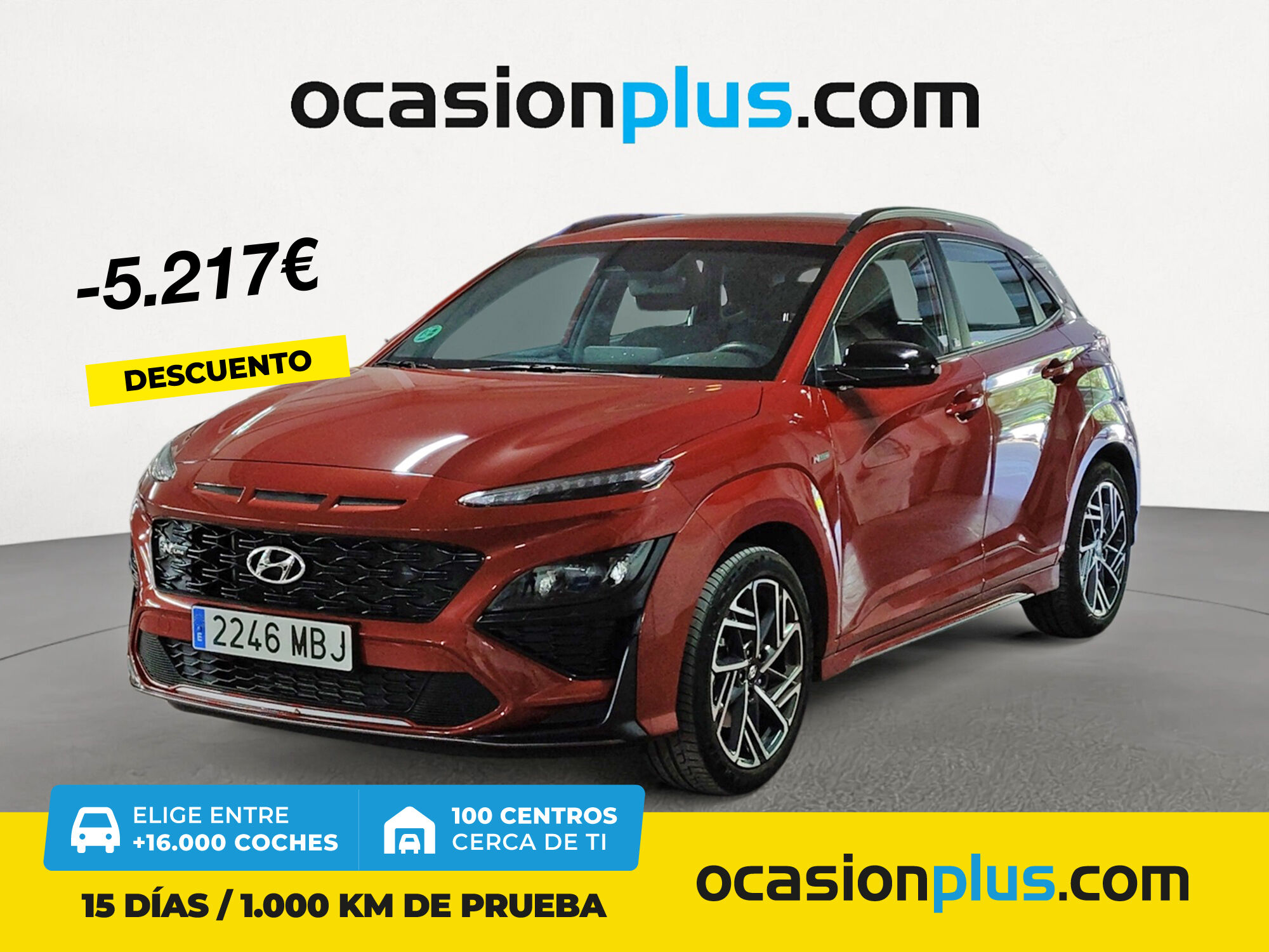 HYUNDAI Kona (1.0 TGDi N Line 30 Aniversario 4x2 88 kW (120 CV)) en Madrid