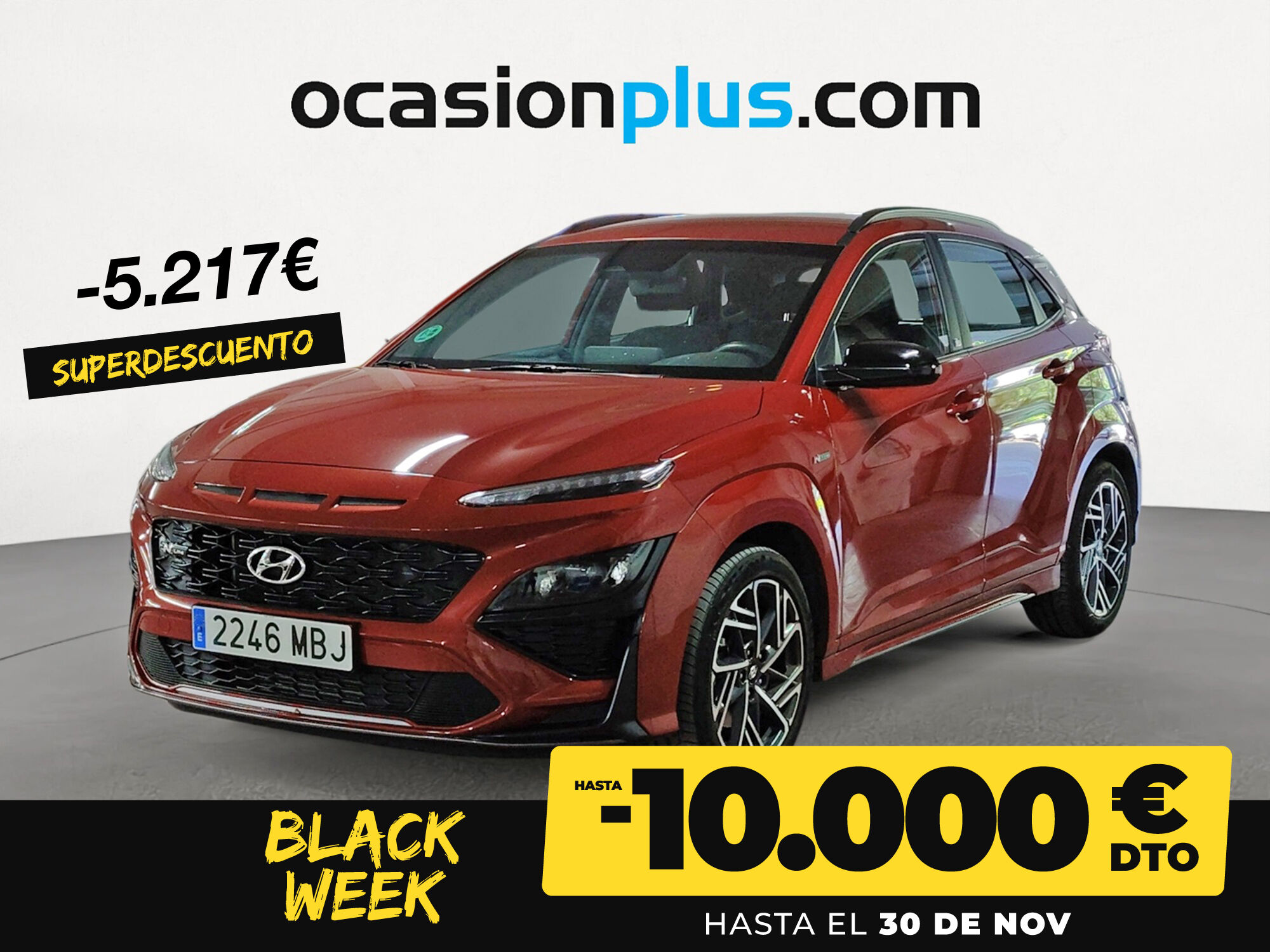 HYUNDAI Kona (1.0 TGDi N Line 30 Aniversario 4x2 88 kW (120 CV)) en Madrid