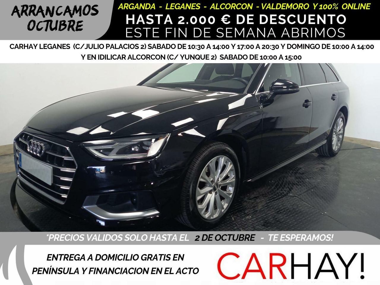 AUDI A4 (AVANT 35 TDI MILD HYBRID 2.0 TDI 163 CV) en Madrid
