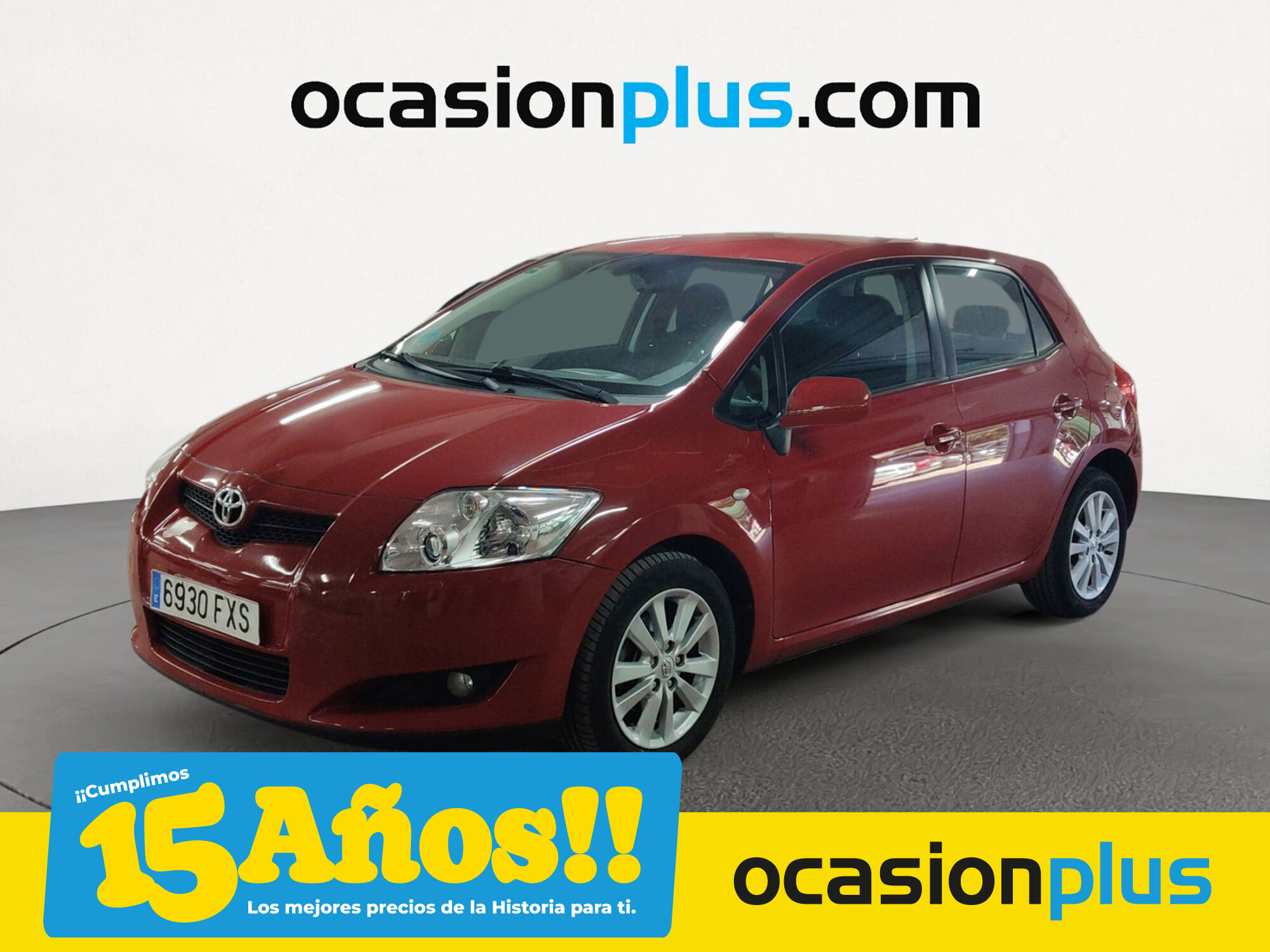 TOYOTA Auris (1.6 VVT-I Dual Sol M/M 91 kW (124 CV)) en Madrid