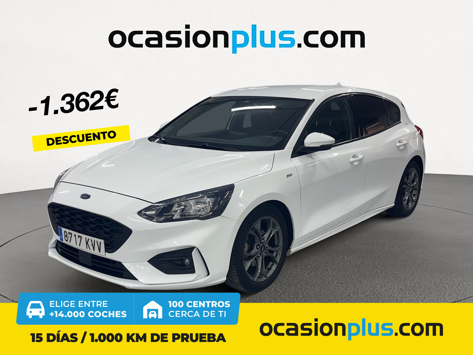 FORD Focus (1.0 Ecoboost S&S ST-Line Auto 92 kW (125 CV)) en Madrid
