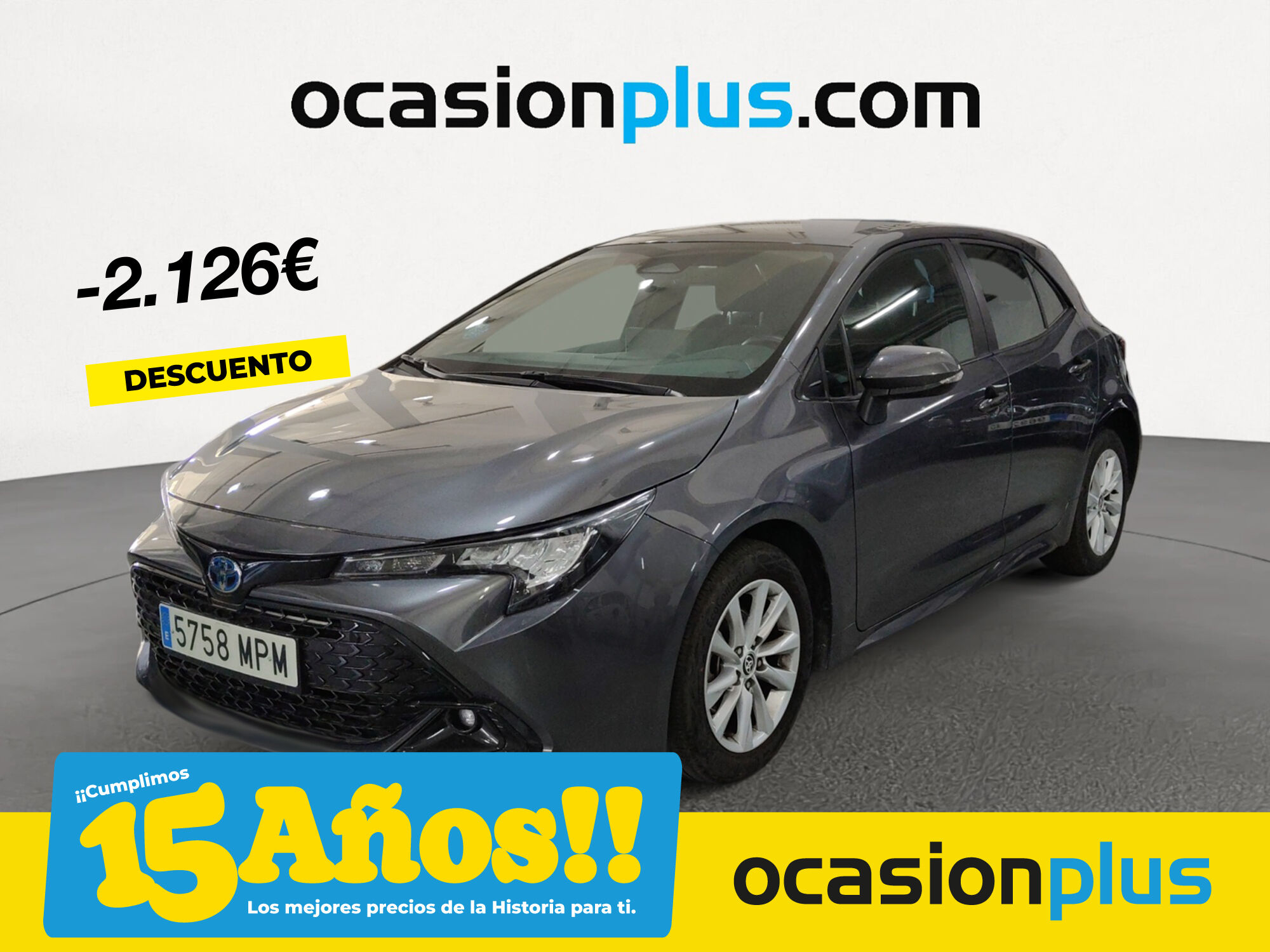 TOYOTA Corolla (140H Active Plus 103 kW (140 CV)) en Madrid