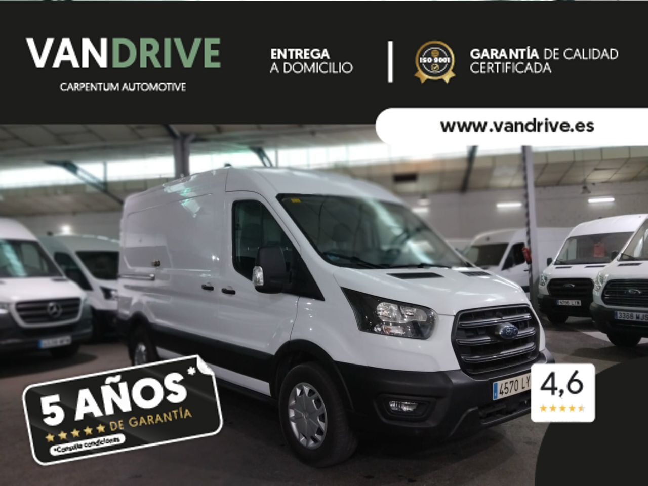 FORD Transit (TRANSIT 350 96KW L2H2 VAN TREND FWD) en Lugo