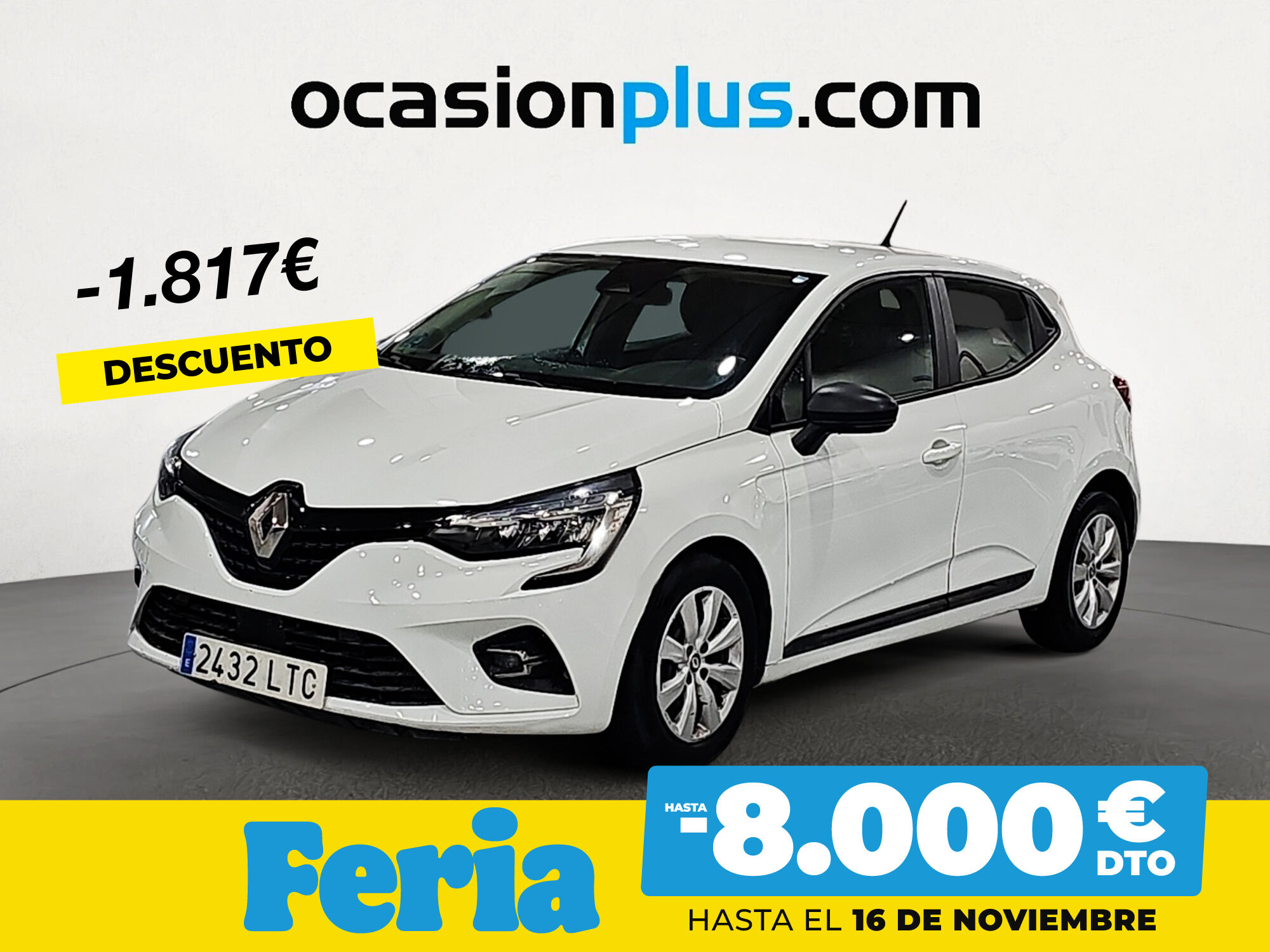 RENAULT Clio (Business TCe 74 kW (100 CV) GLP) en Madrid