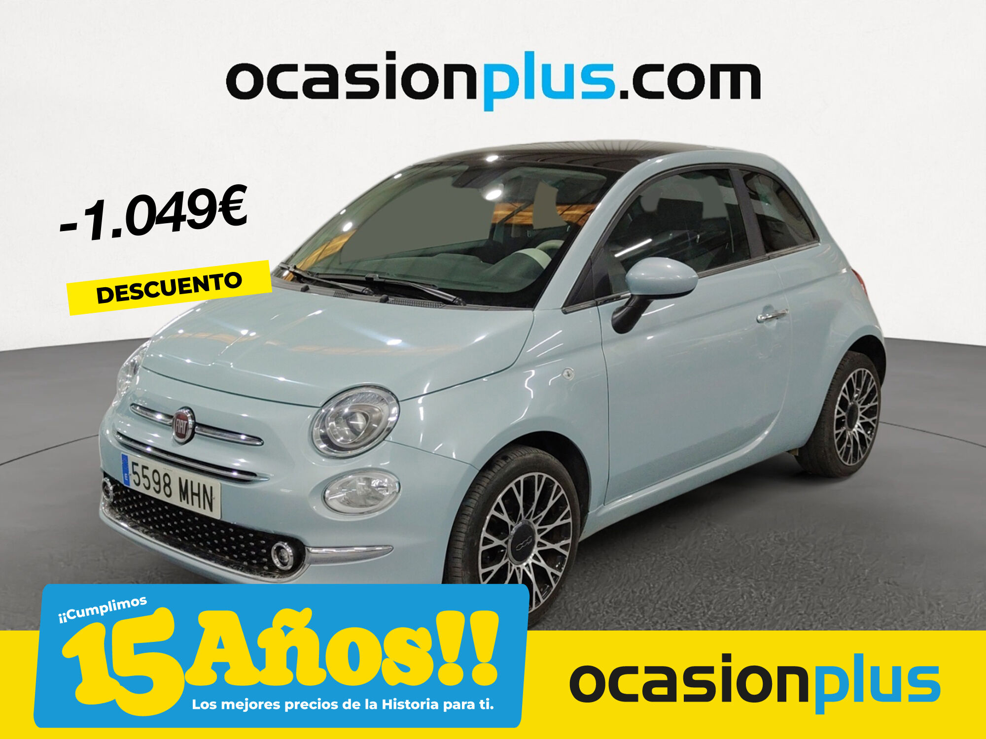 FIAT 500 (1.0 Hybrid Dolcevita 51 kW (70 CV)) en Madrid